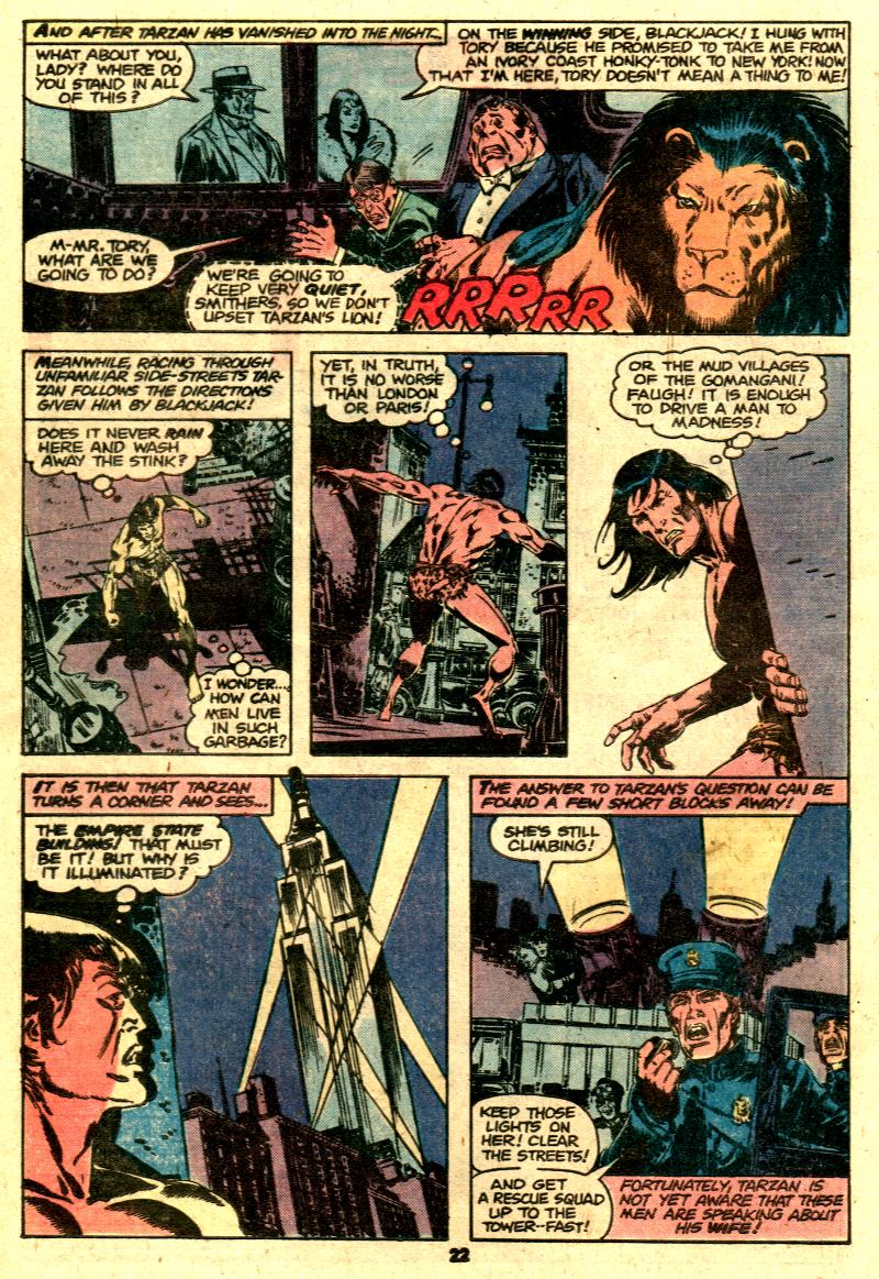 Read online Tarzan (1977) comic -  Issue #28 - 13