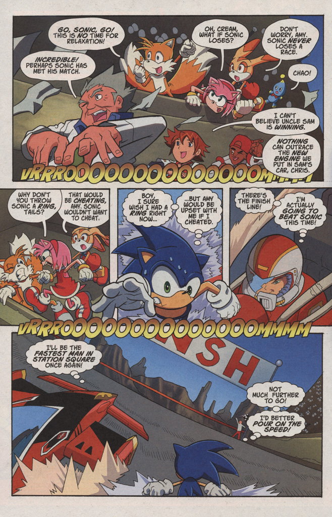 Read online Sonic X comic -  Issue #1 - 4