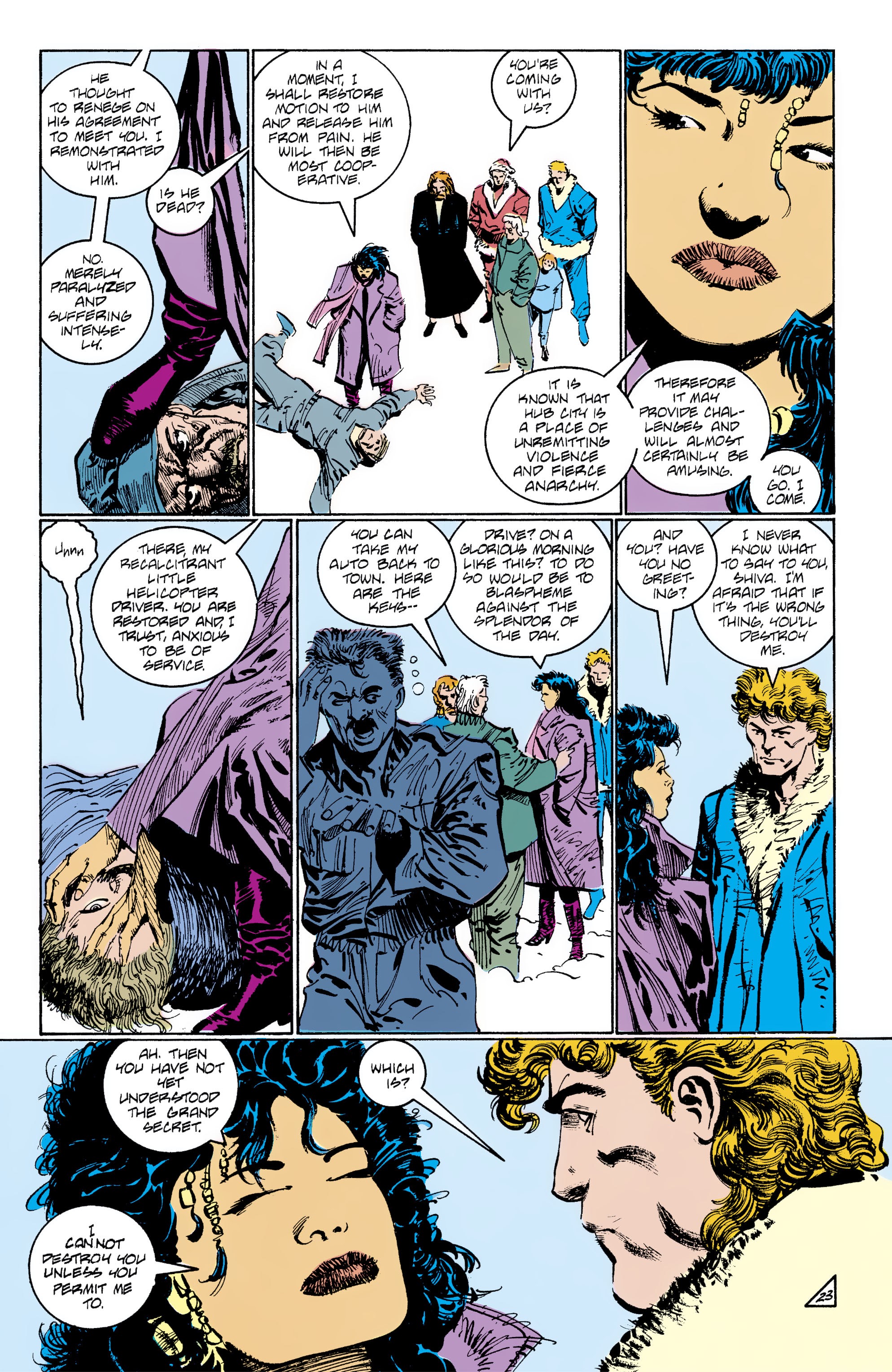 Read online The Question (1987) comic -  Issue #36 - 24