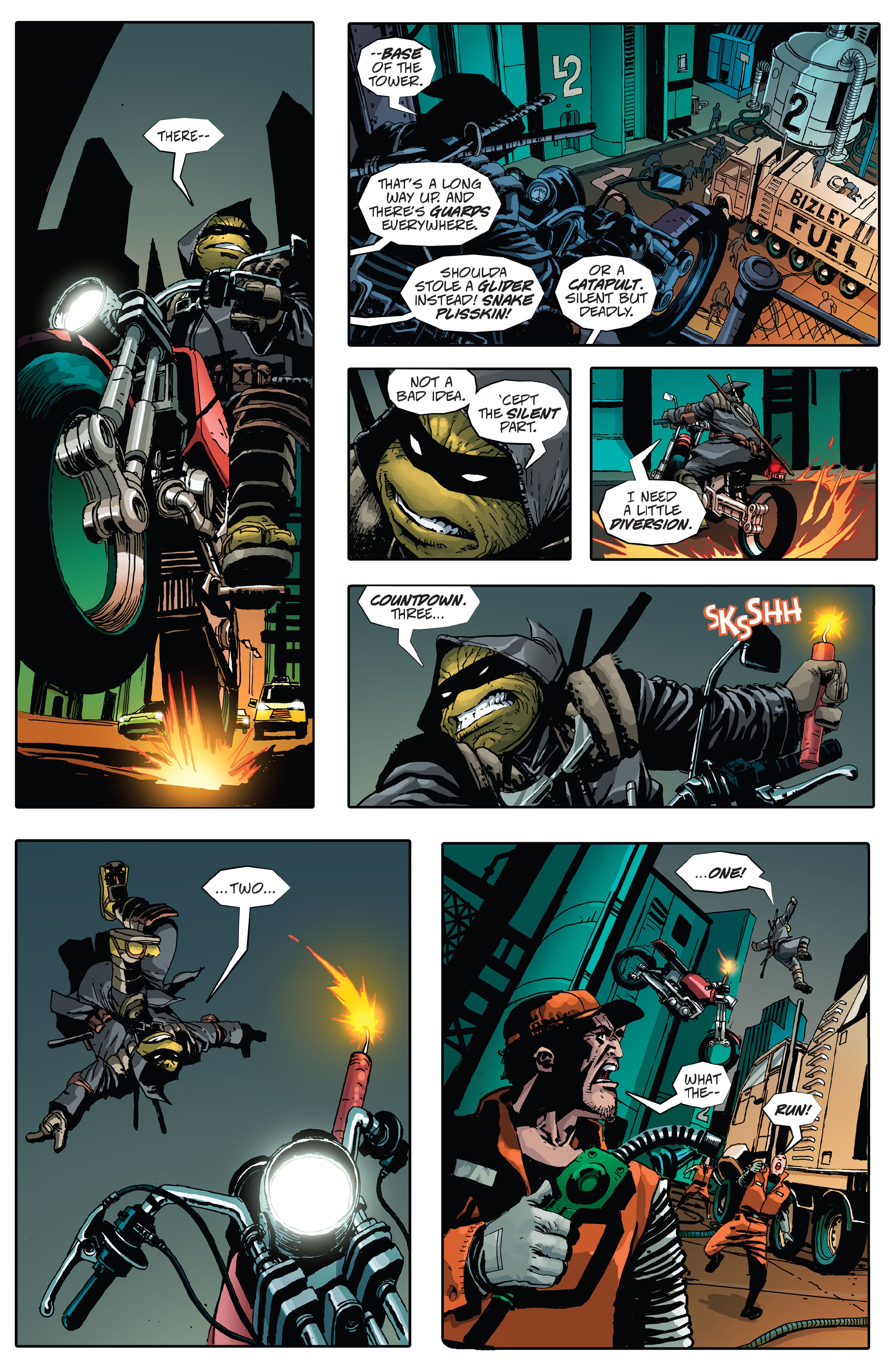 Read online Teenage Mutant Ninja Turtles: The Last Ronin comic -  Issue # _Director's Cut - 10