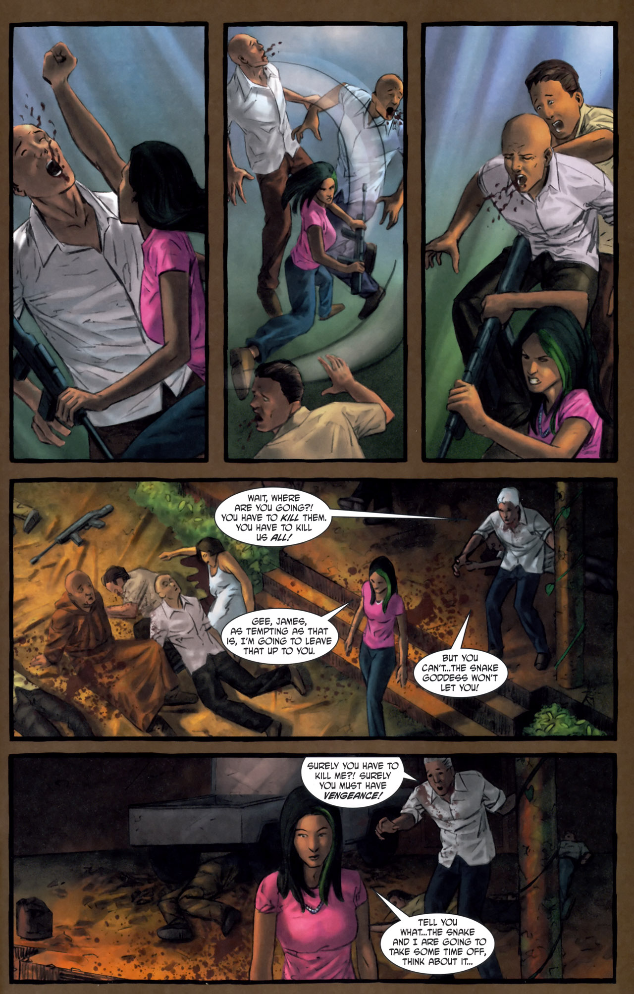 Read online Snake Woman Tale of the Snake Charmer comic -  Issue #6 - 24