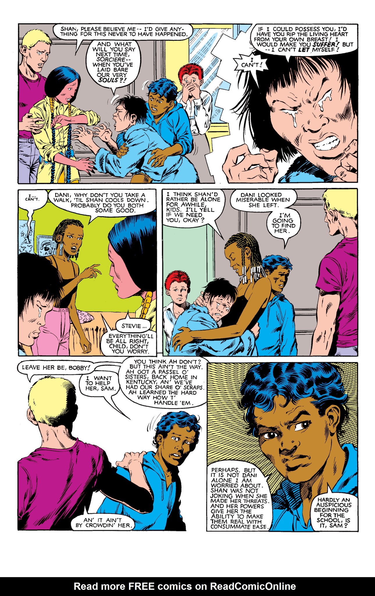 Read online New Mutants Classic comic -  Issue # TPB 1 - 57