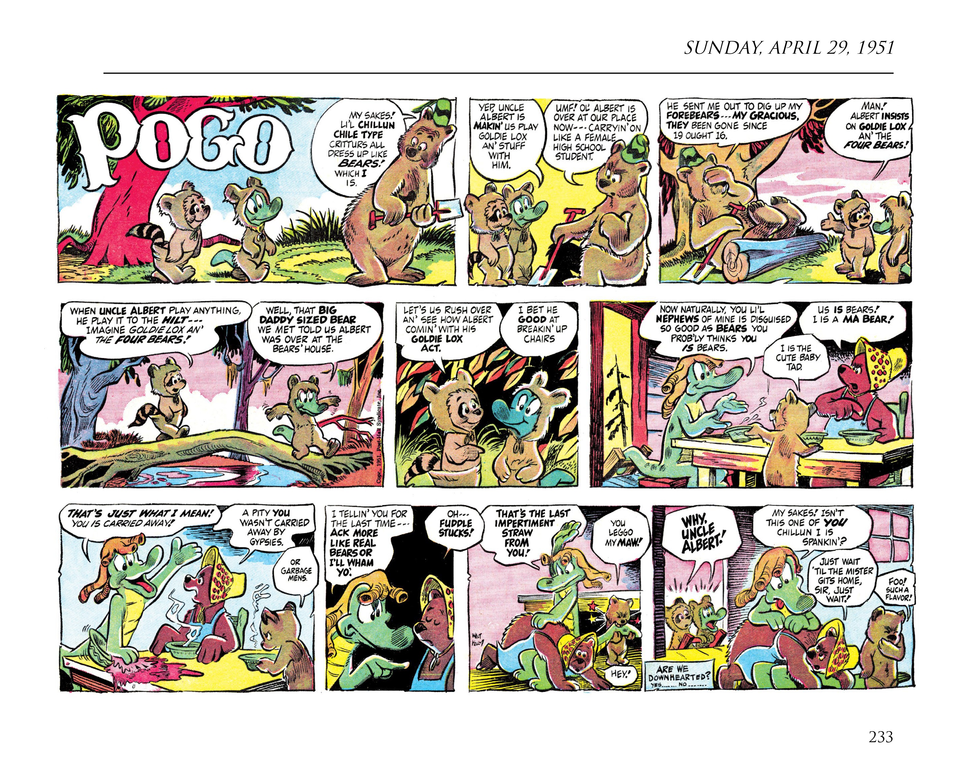 Read online Pogo by Walt Kelly: The Complete Syndicated Comic Strips comic -  Issue # TPB 2 (Part 3) - 51