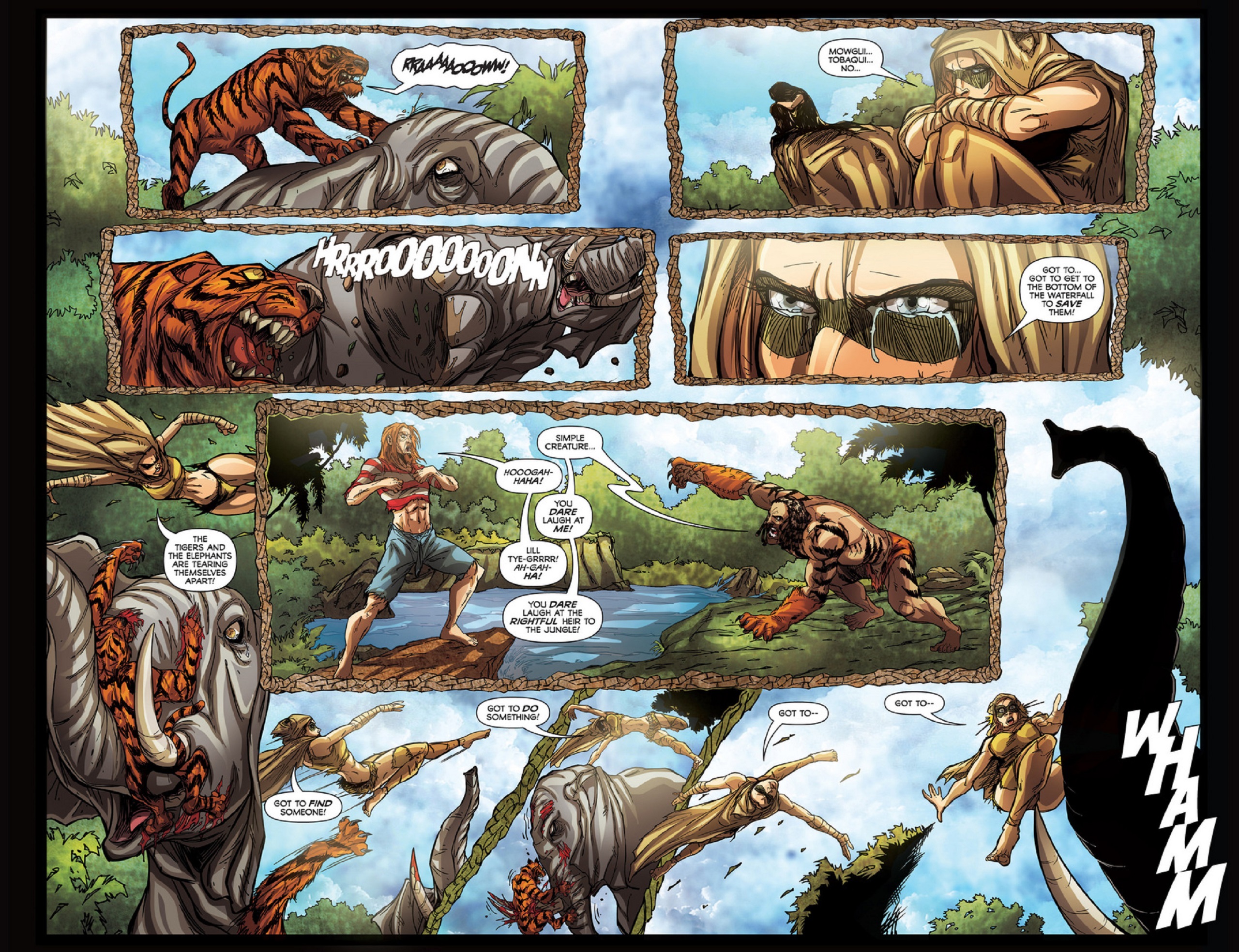 The last book i read was. Grimm Fairy Tales Jungle book. Rare species комикс. Jungle book 2 Comic.