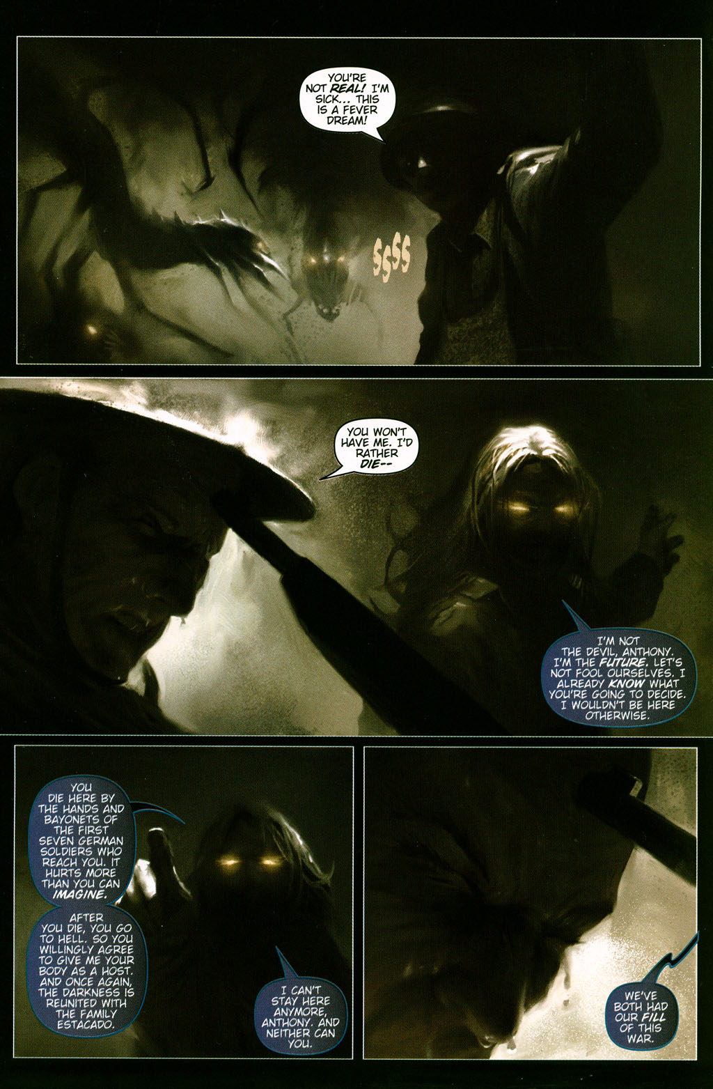 Read online The Darkness: Level comic -  Issue #0 - 10