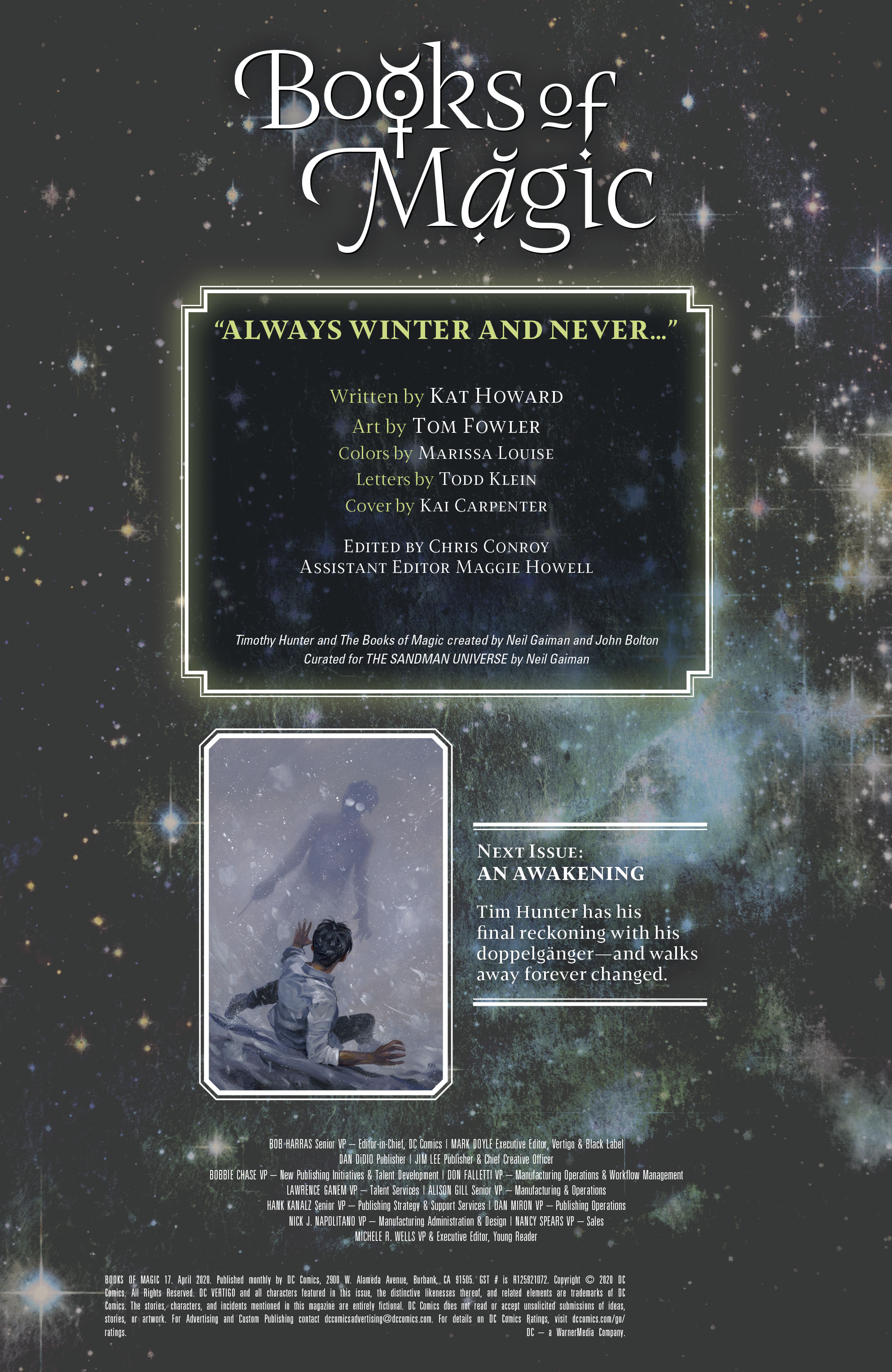 Read online Books of Magic (2018) comic -  Issue #17 - 23