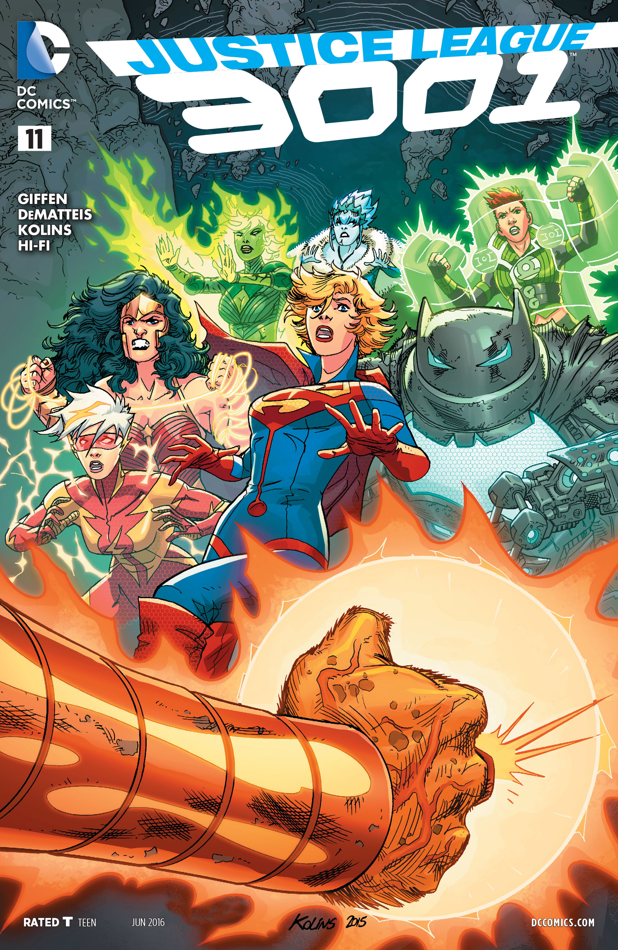 Read online Justice League 3001 comic -  Issue #11 - 1