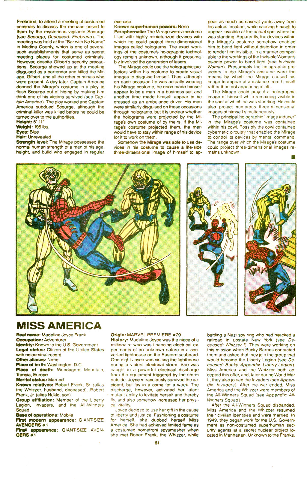 Read online The Official Handbook of the Marvel Universe Deluxe Edition comic -  Issue #18 - 52