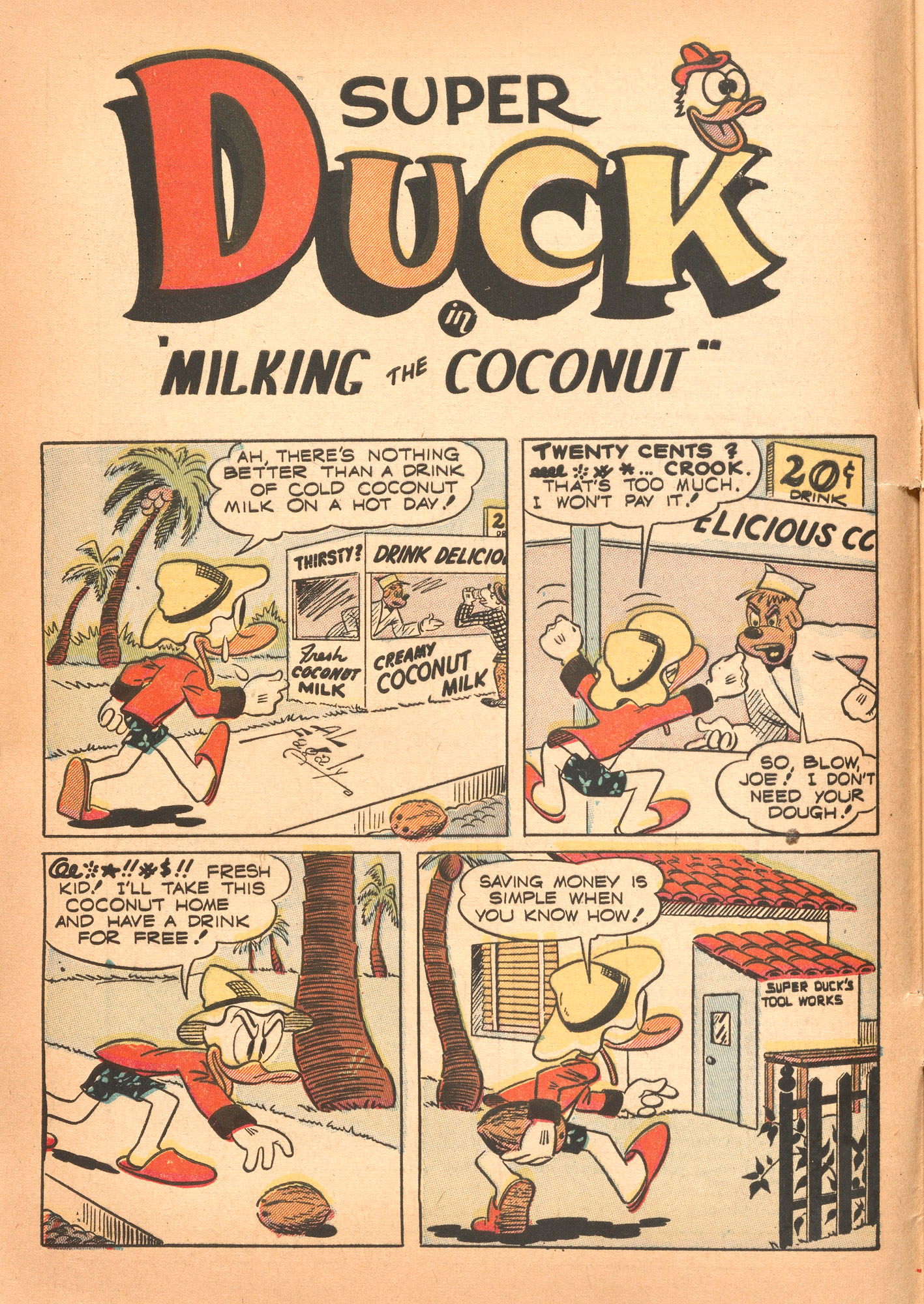 Read online Super Duck Comics comic -  Issue #23 - 10