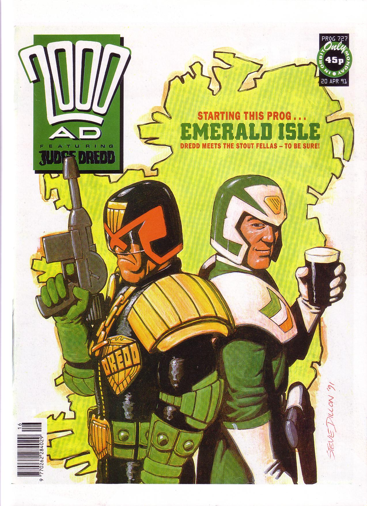Read online Judge Dredd: Emerald Isle comic -  Issue # TPB - 73