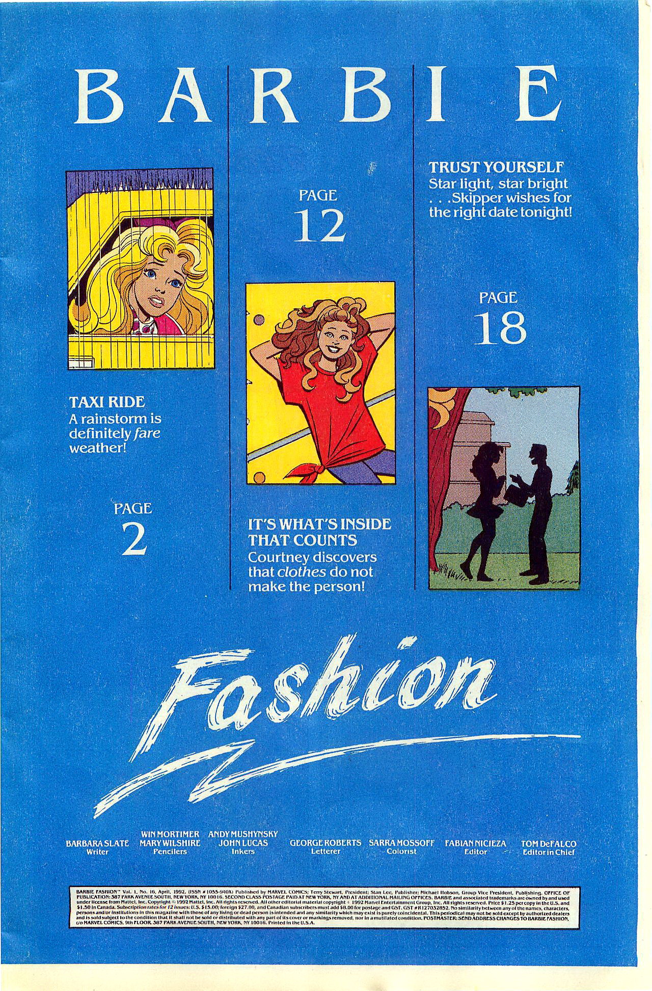 Read online Barbie Fashion comic -  Issue #16 - 3