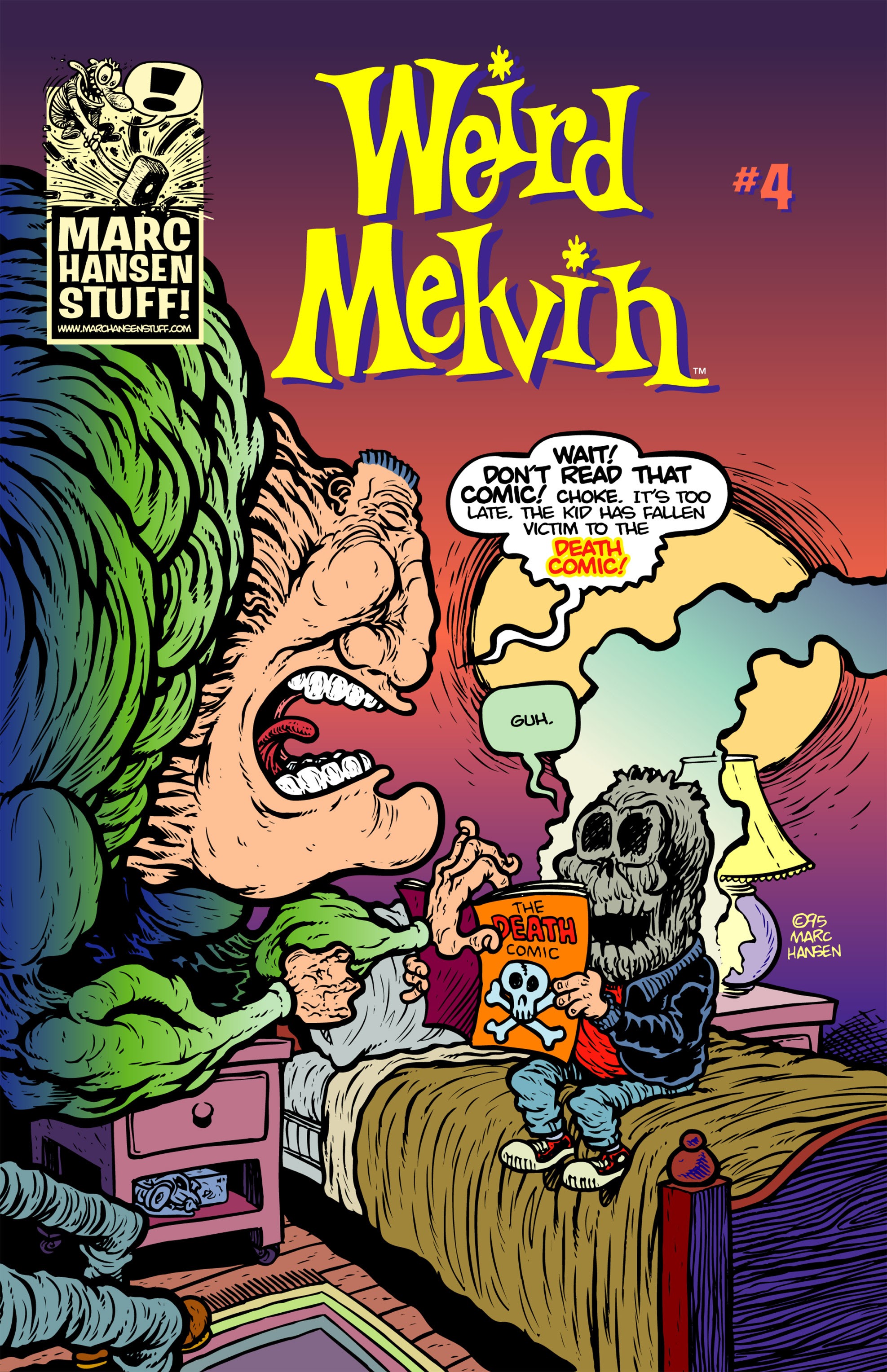 Read online Weird Melvin comic -  Issue #4 - 1
