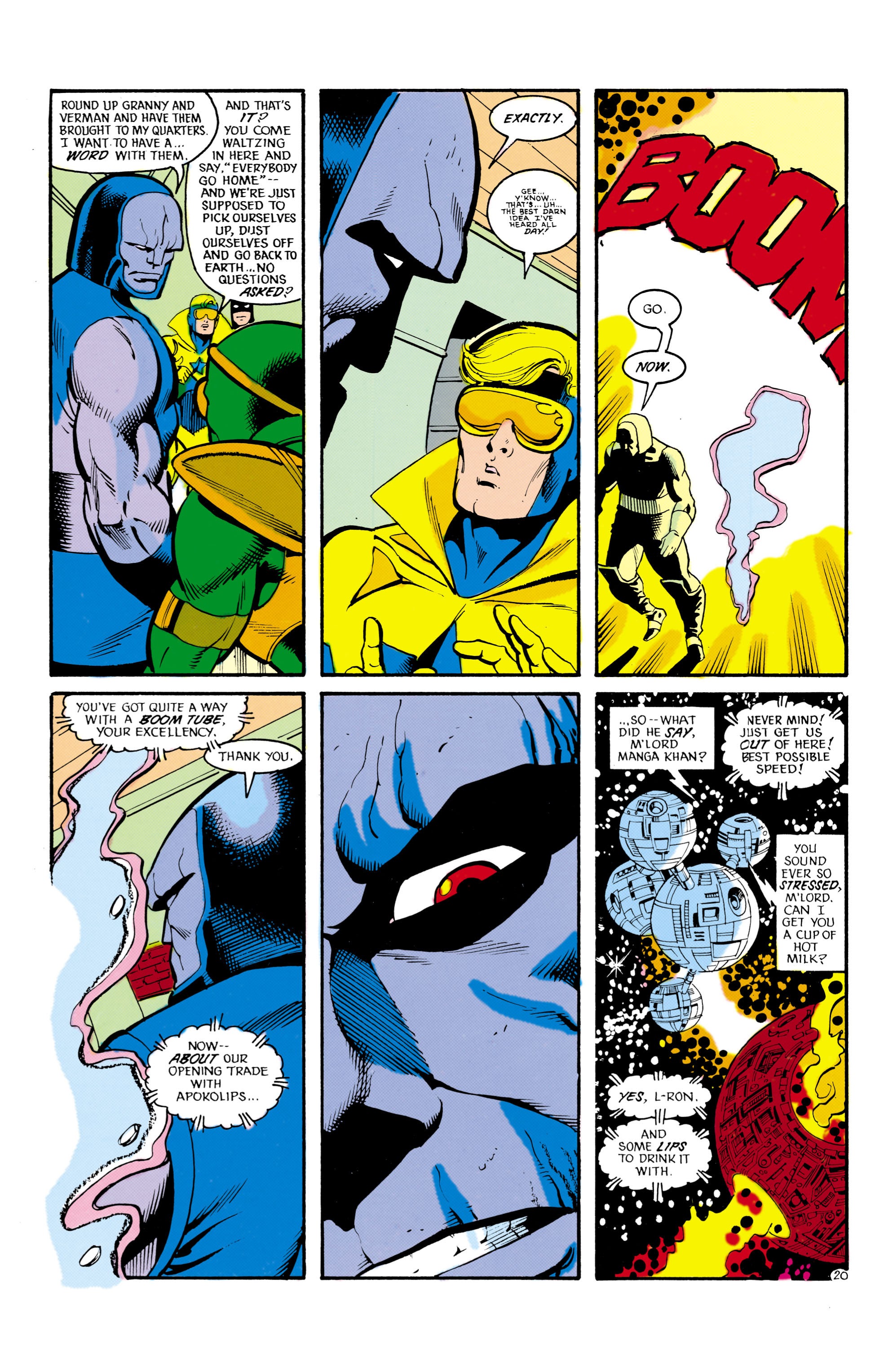 Read online Justice League International (1987) comic -  Issue #21 - 21