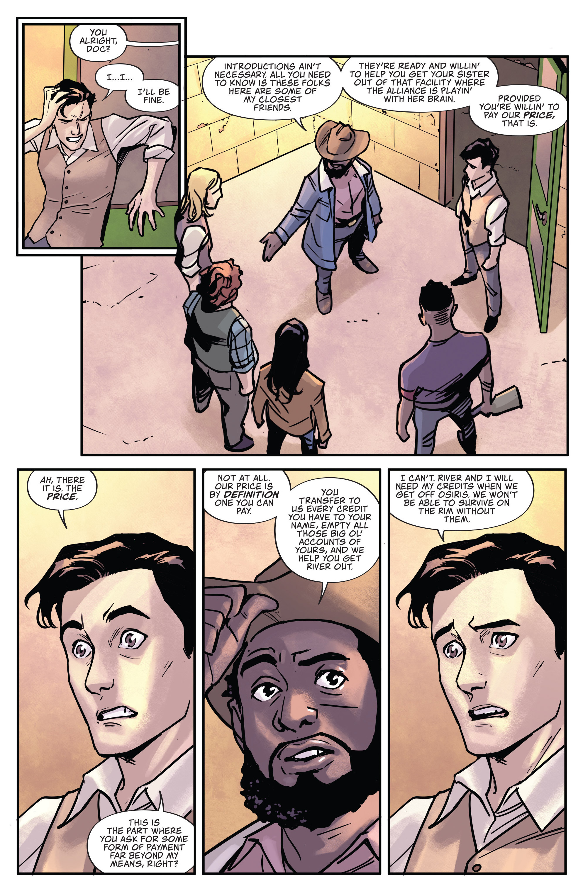 Read online Firefly: River Run comic -  Issue # TPB - 34