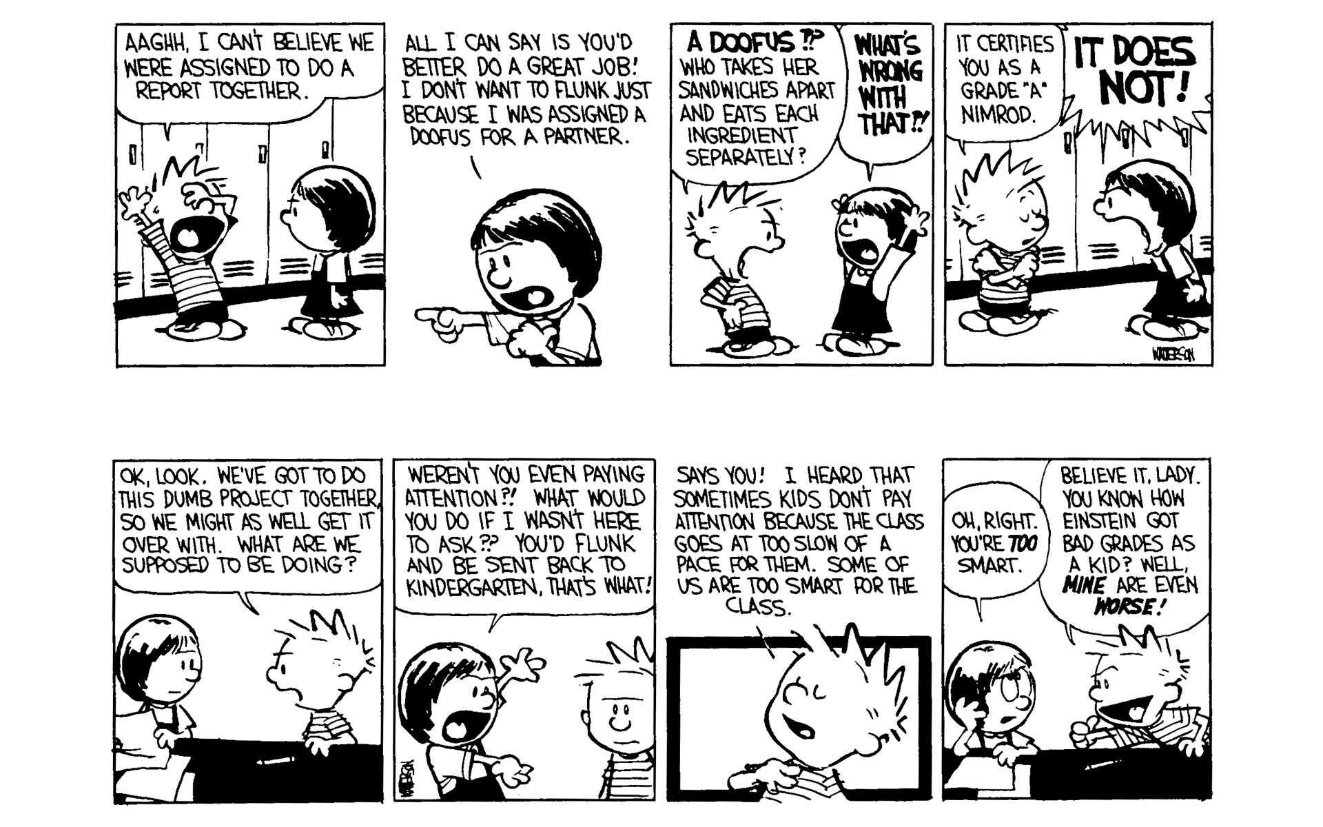 Read online Calvin and Hobbes comic -  Issue #3 - 147