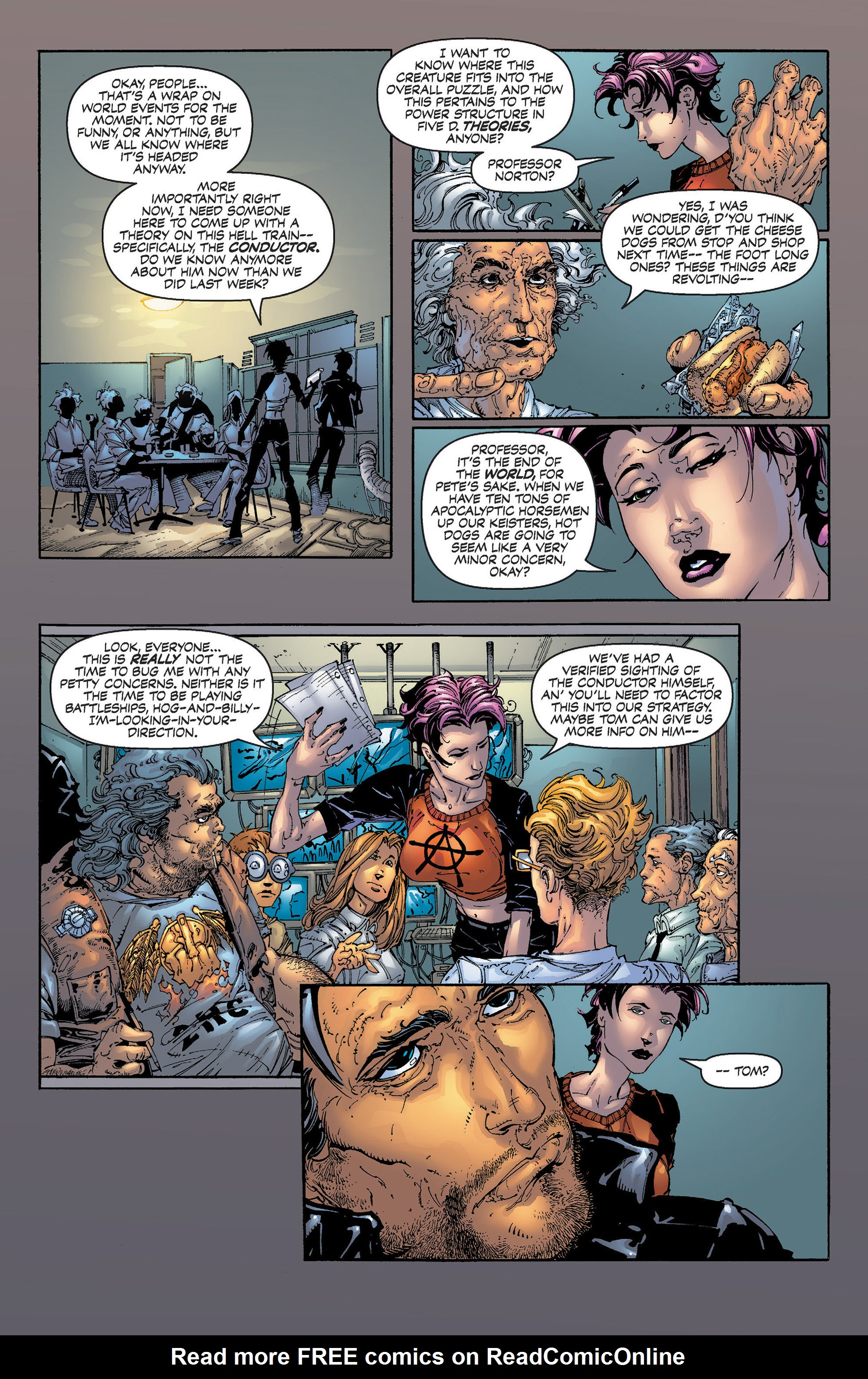 Read online Tom Judge: The Rapture comic -  Issue # TPB - 120