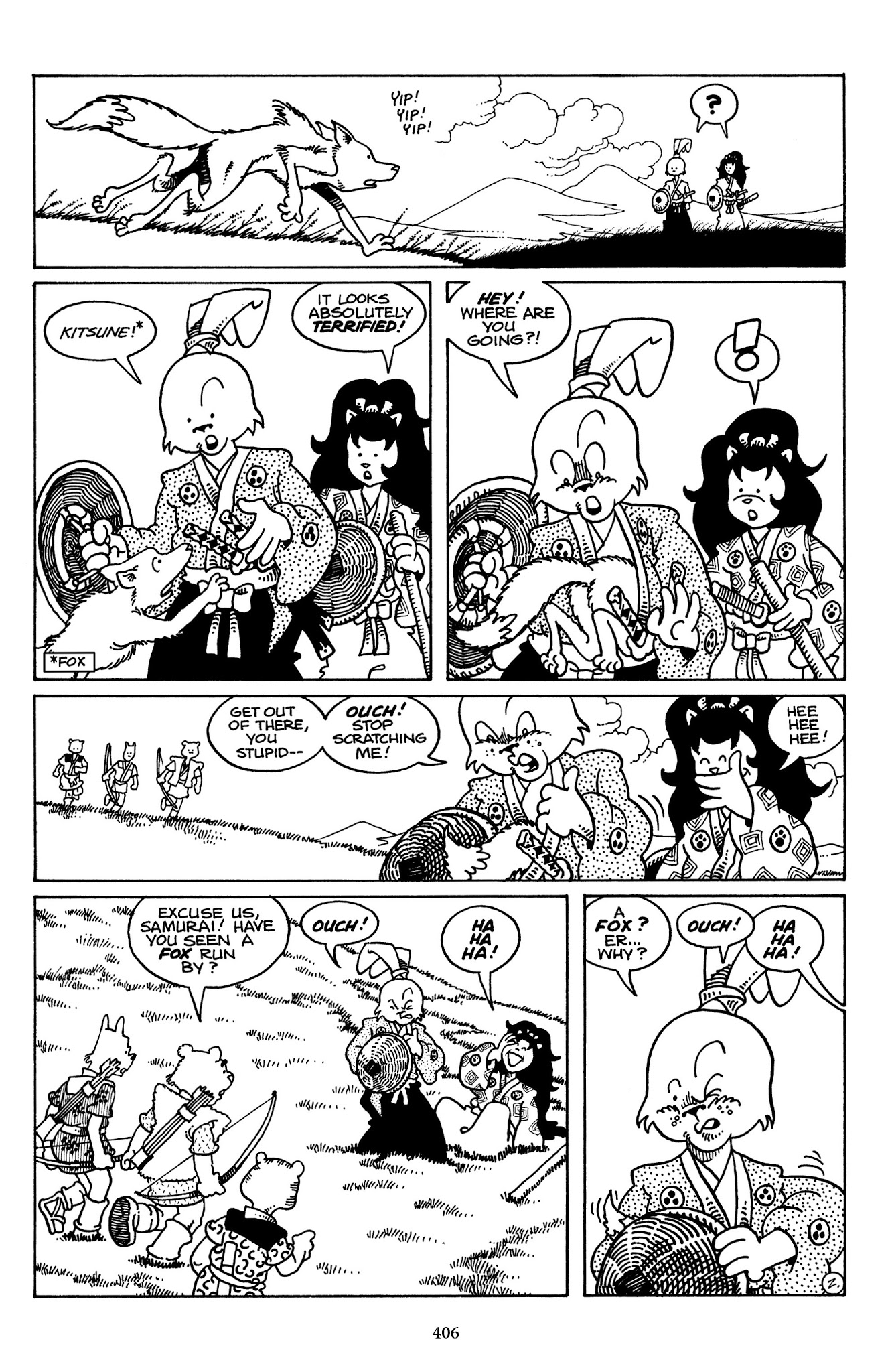 Read online The Usagi Yojimbo Saga comic -  Issue # TPB 5 - 400