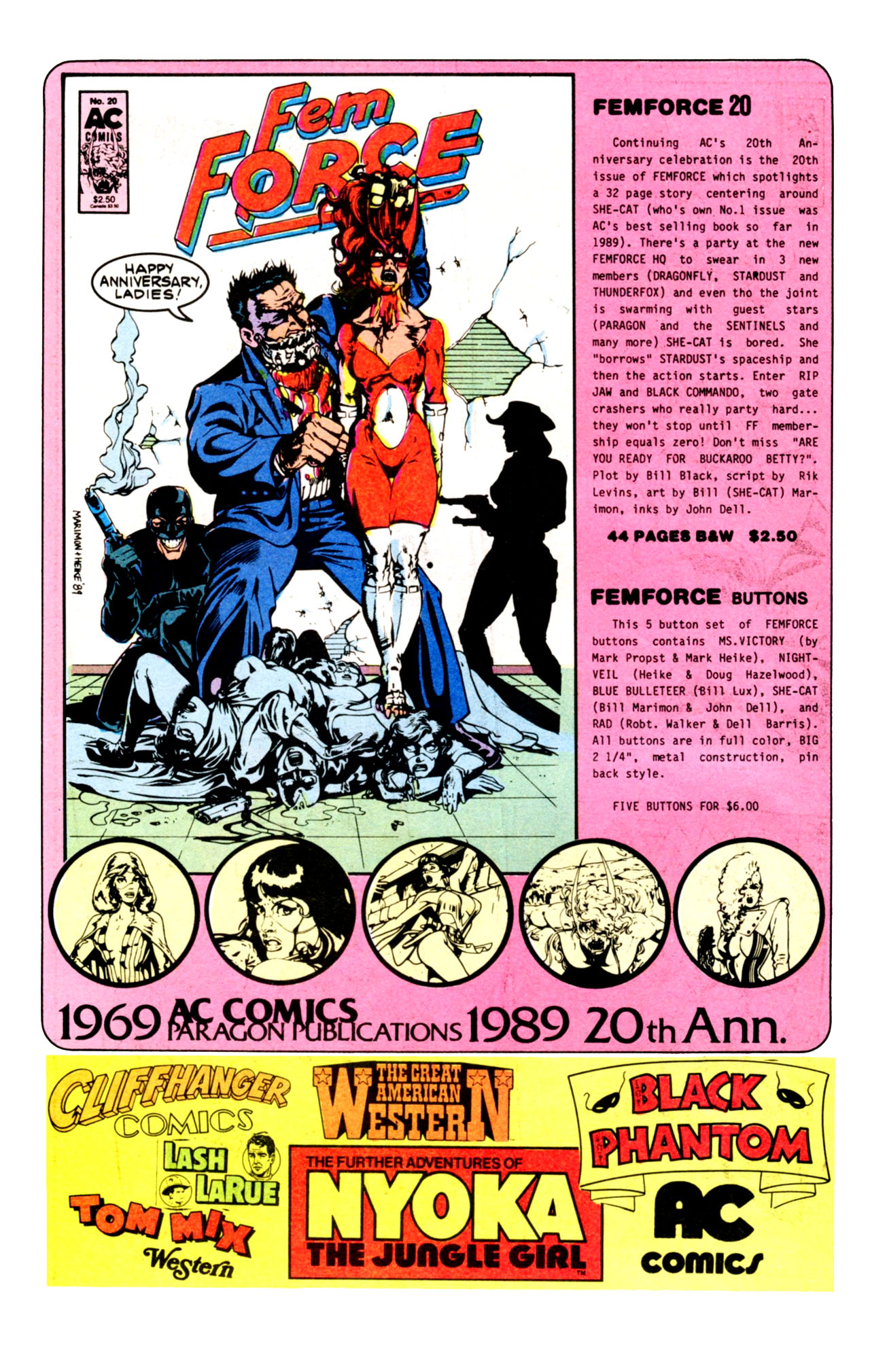 Read online Untold Origin of FemForce comic -  Issue # Full - 62