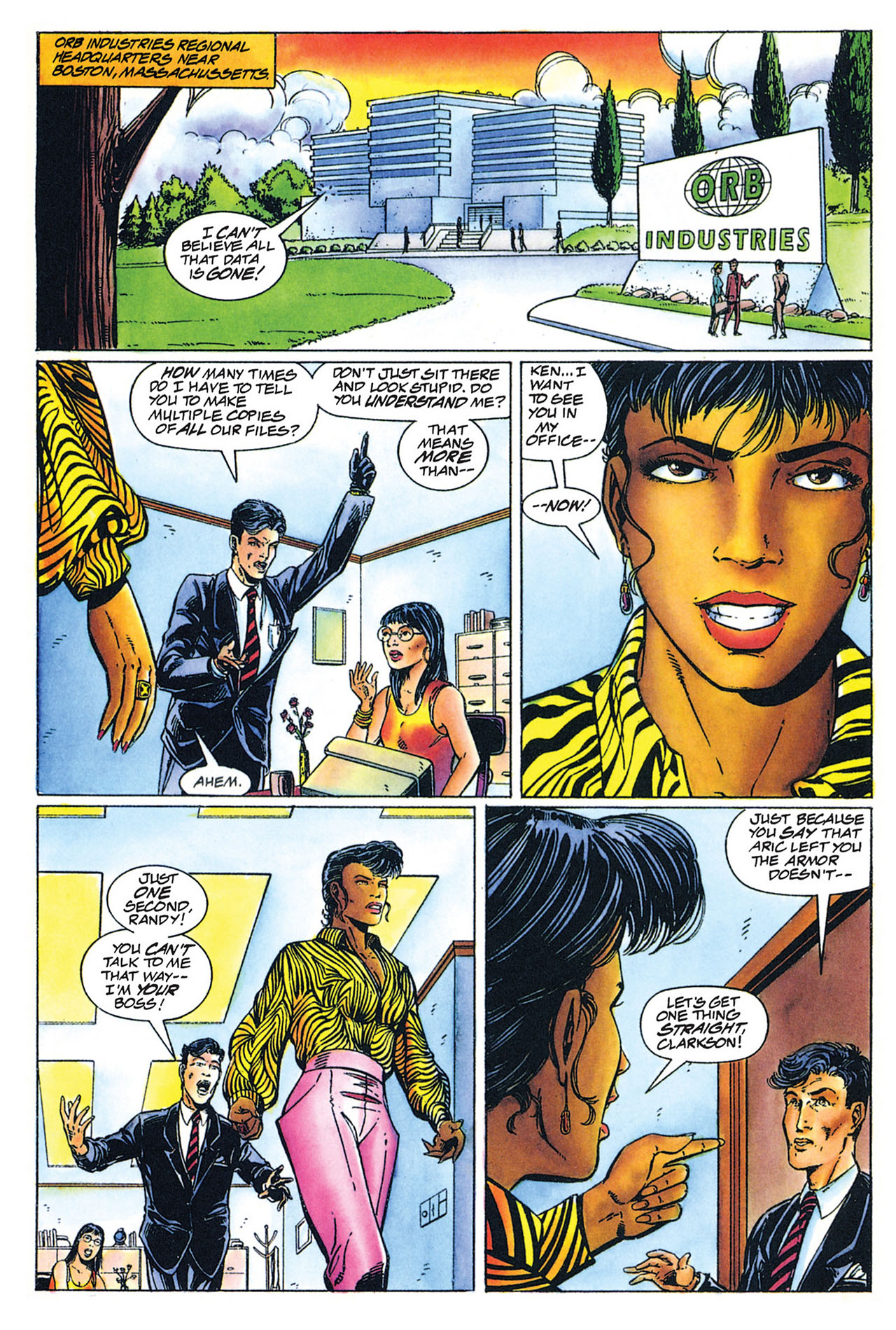 Read online X-O Manowar (1992) comic -  Issue #22 - 8