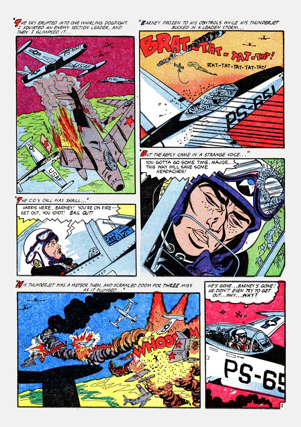 Read online War Birds (1952) comic -  Issue #3 - 13