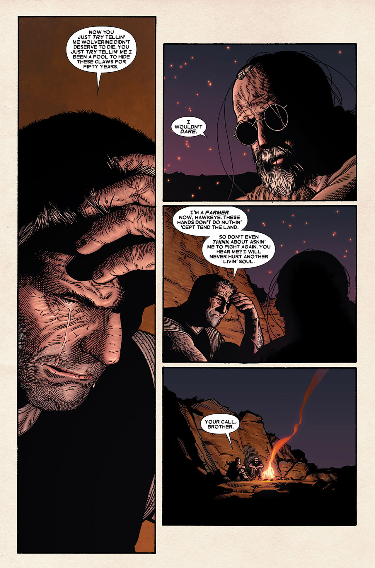 Read online Wolverine: Old Man Logan comic -  Issue # Full - 111