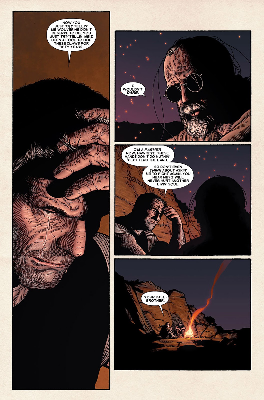 Wolverine: Old Man Logan issue Full - Page 111