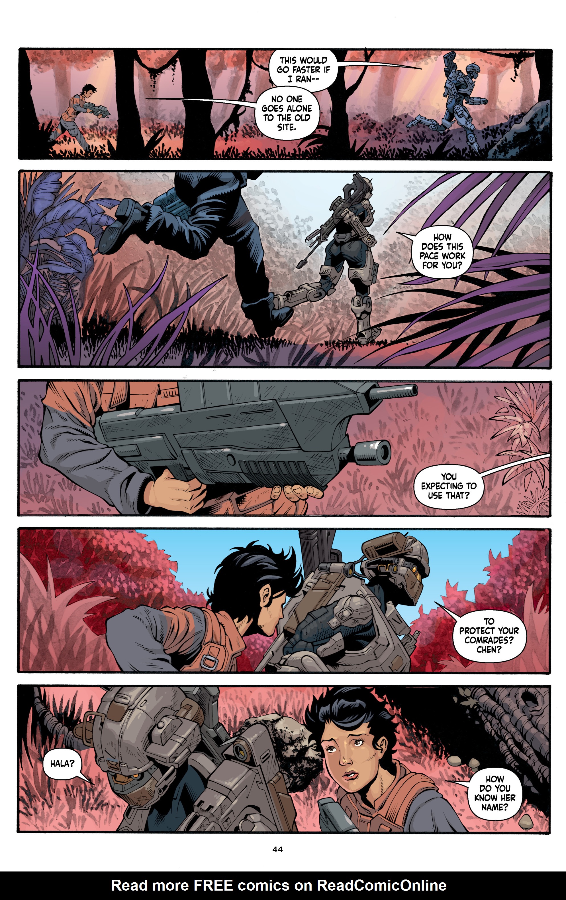 Read online Halo: Lone Wolf comic -  Issue # _TPB - 44
