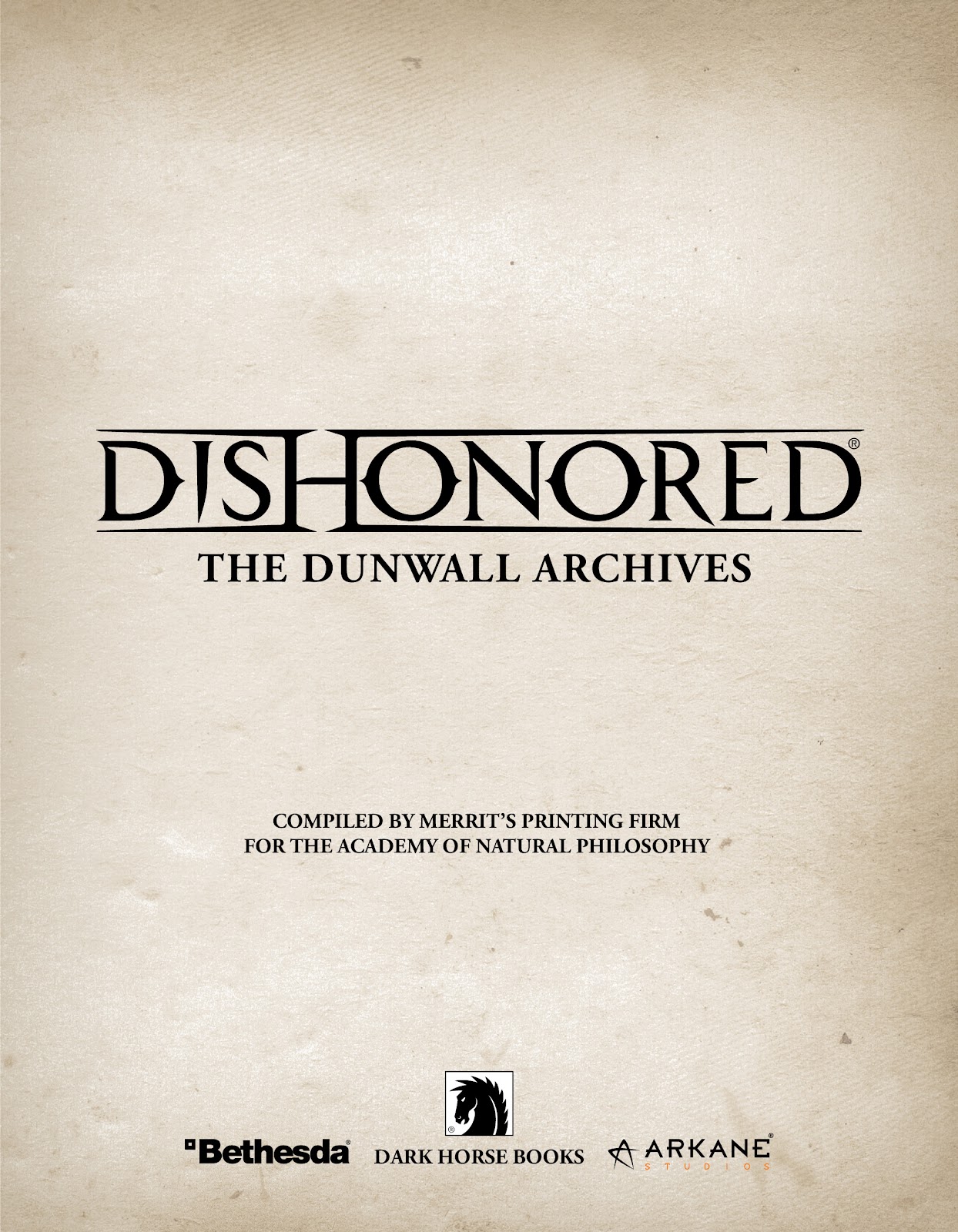 Dishonored: The Dunwall Archives issue TPB (Part 1) - Page 6