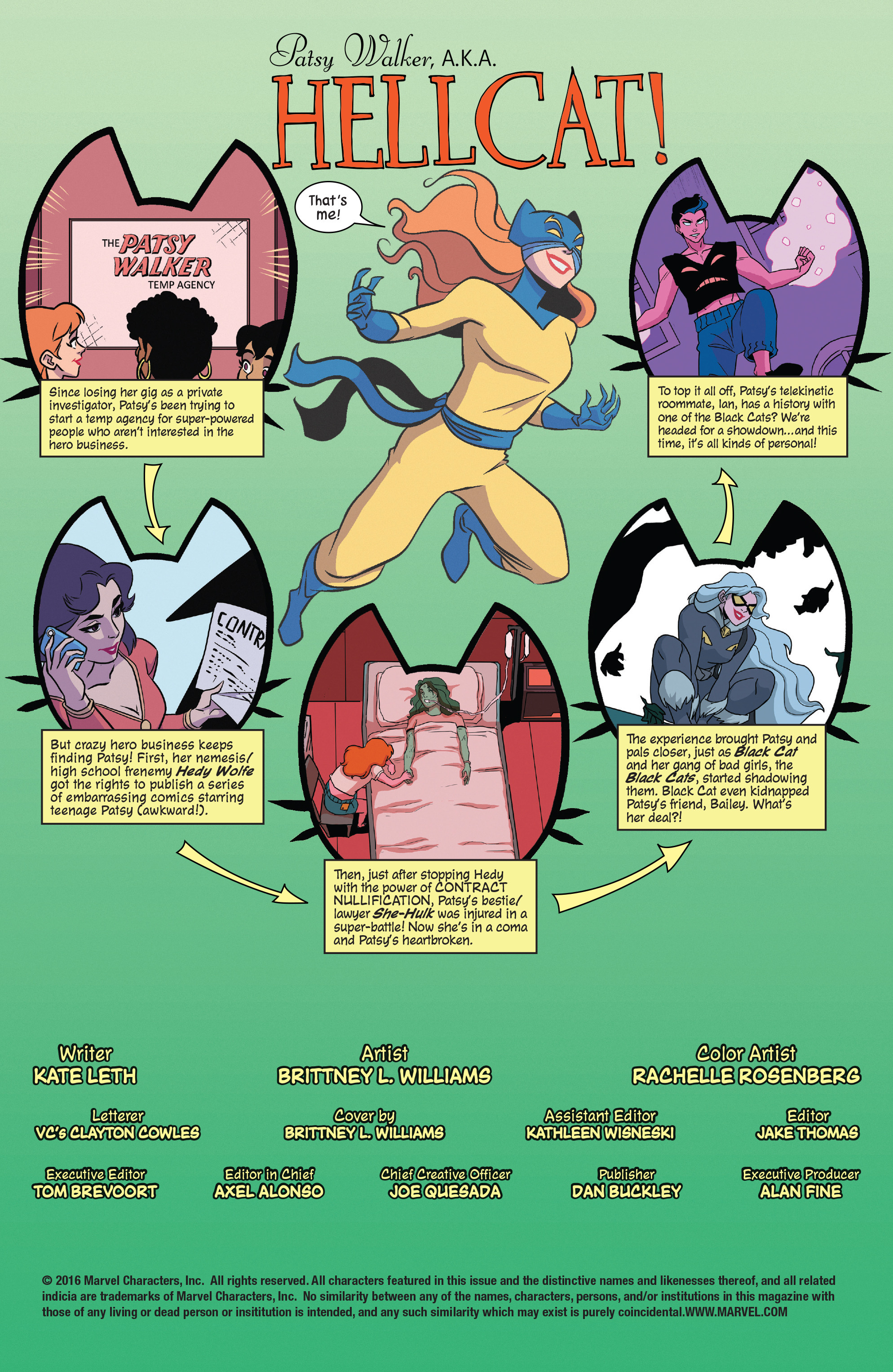 Read online Patsy Walker, A.K.A. Hellcat! comic -  Issue #12 - 2