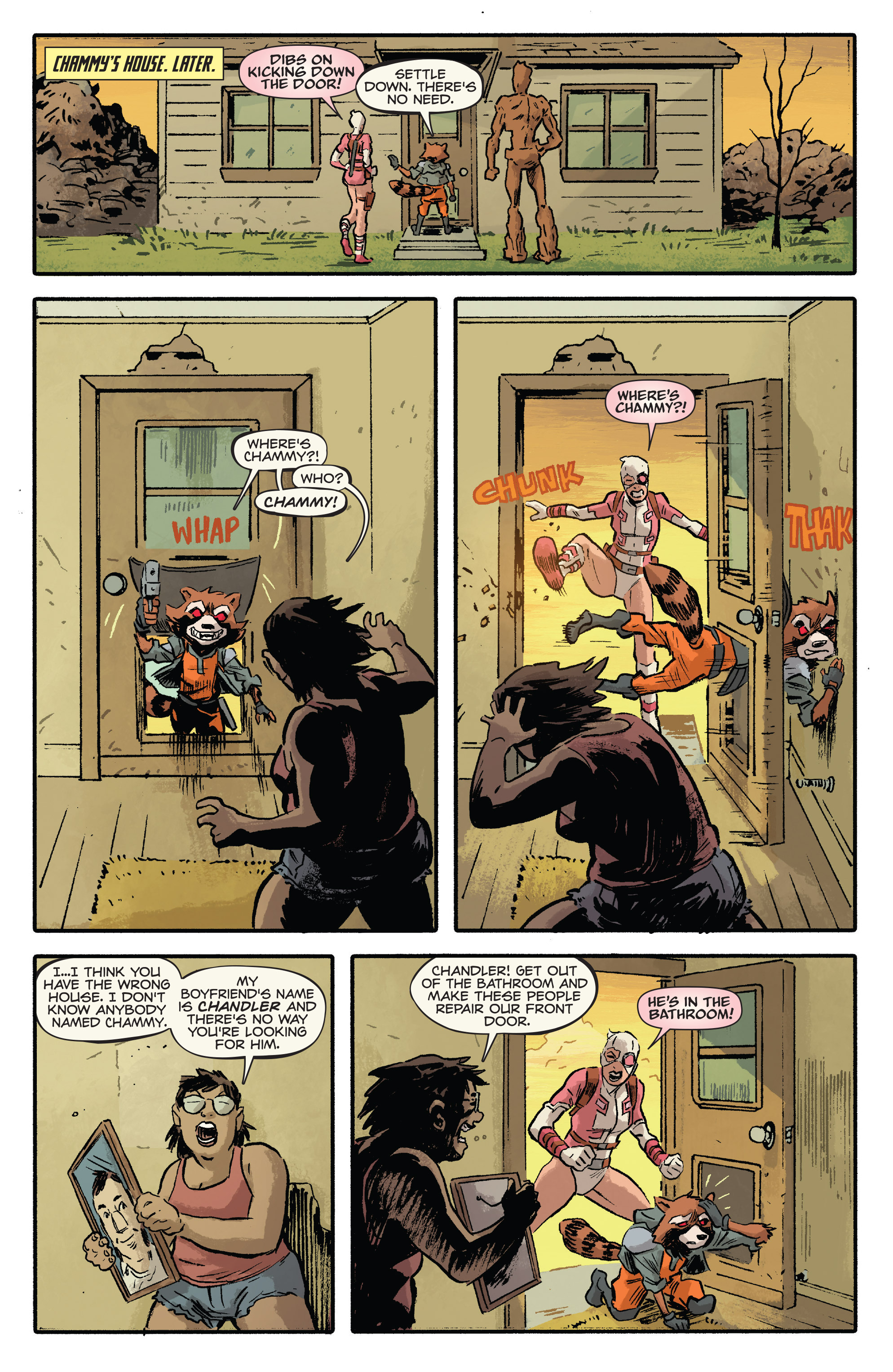 Read online Rocket Raccoon & Groot comic -  Issue #9 - 6