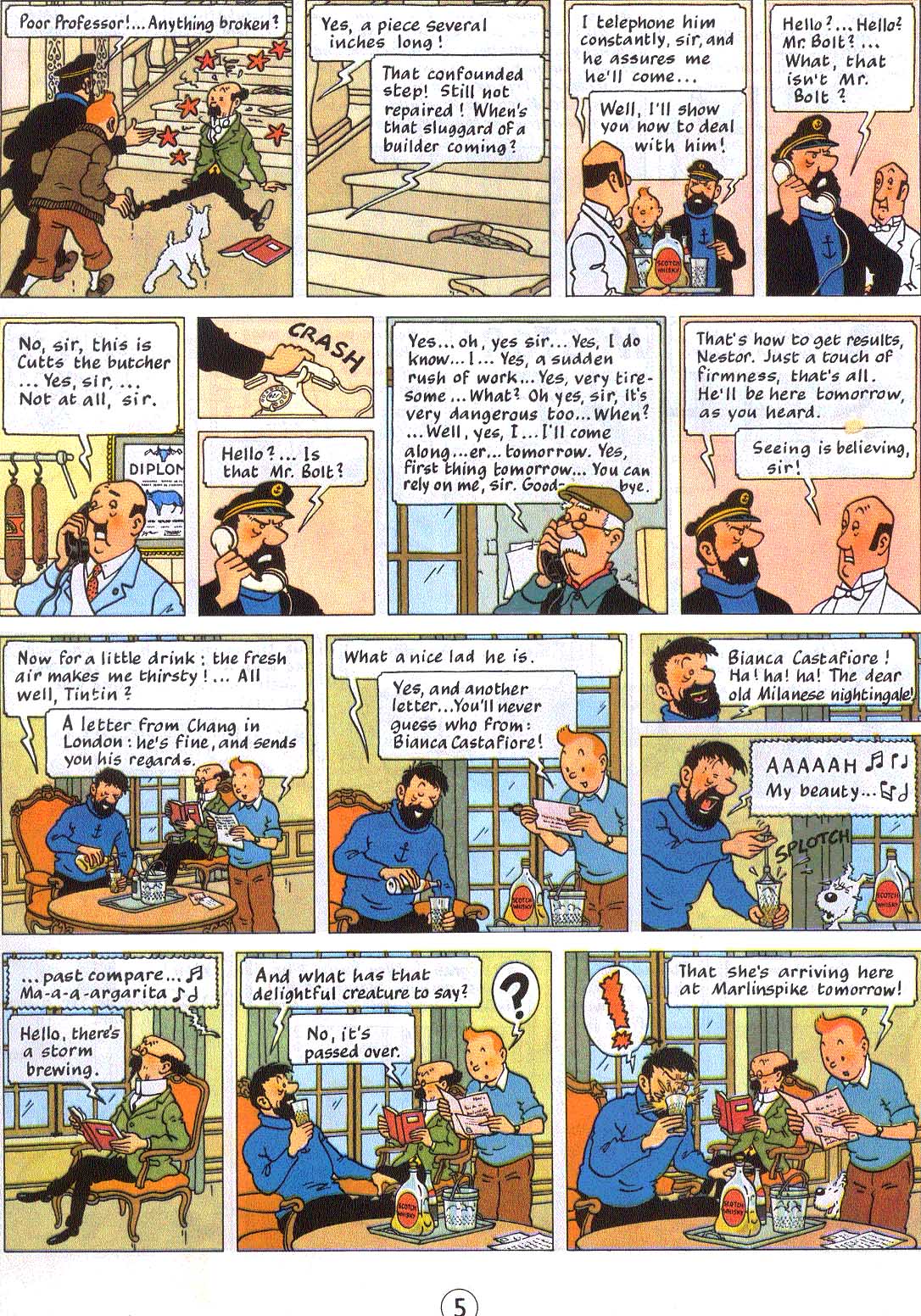 Read online The Adventures of Tintin comic -  Issue #21 - 7