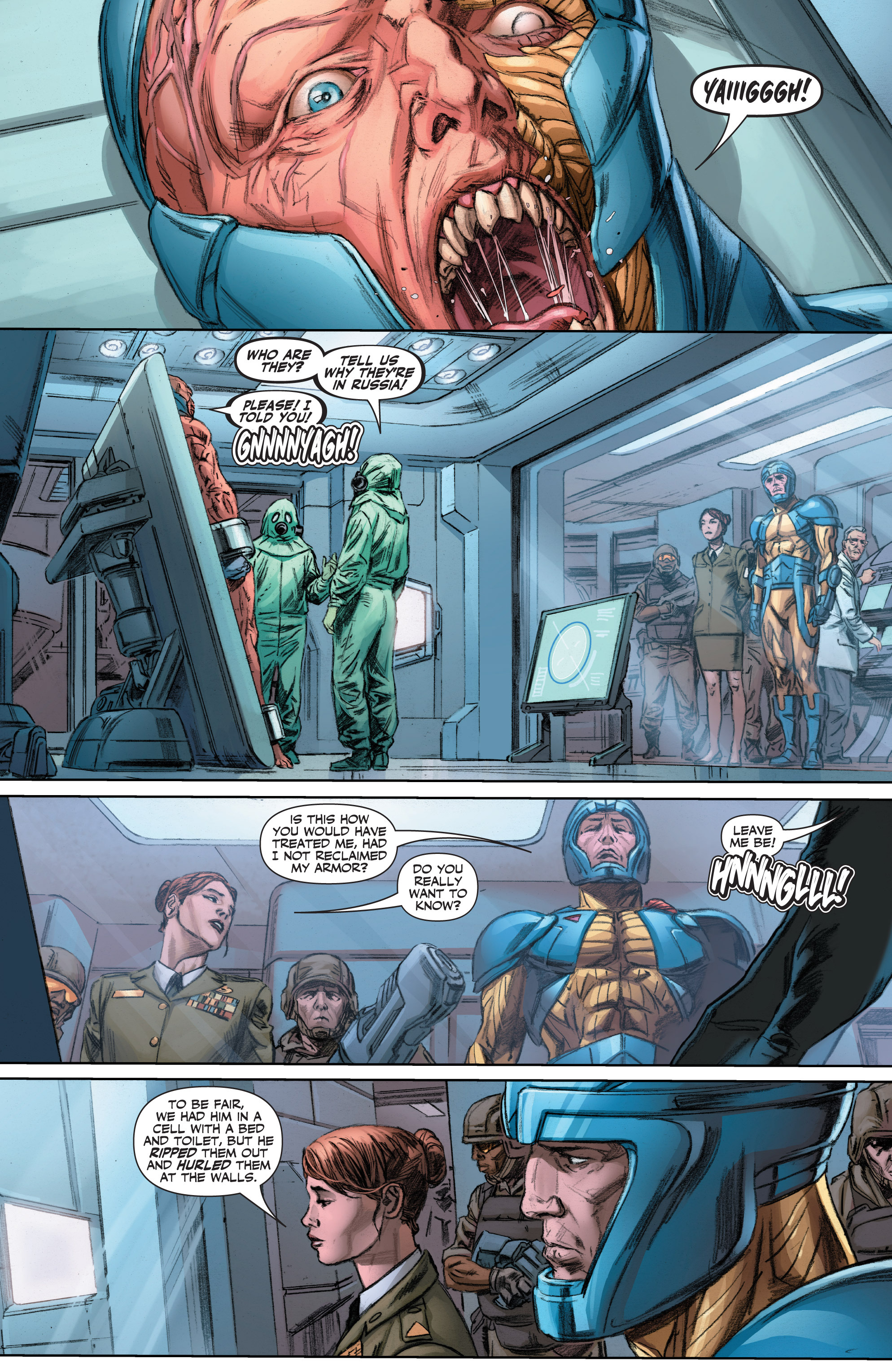 Read online Armor Hunters comic -  Issue #1 - 15