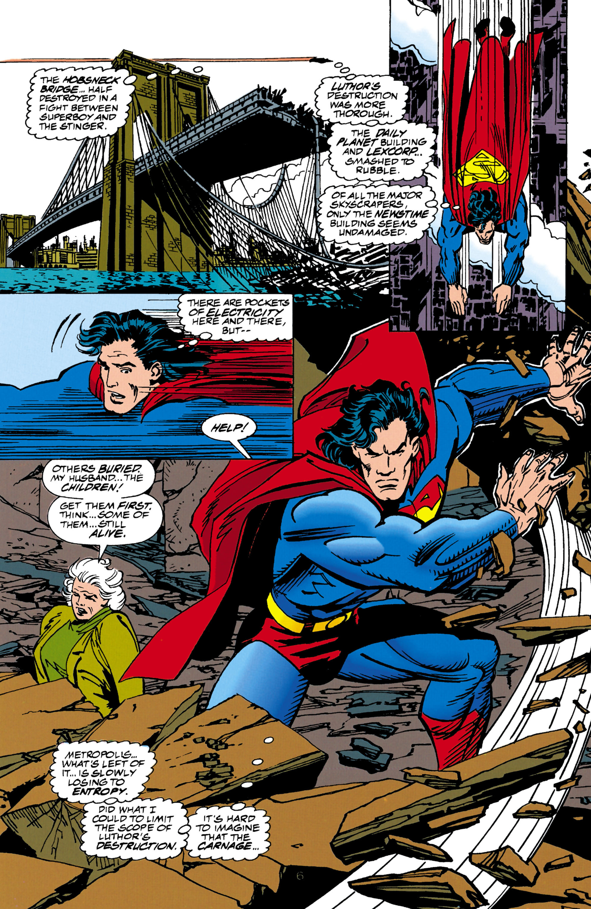 Read online Superman: The Man of Steel (1991) comic -  Issue #35 - 6
