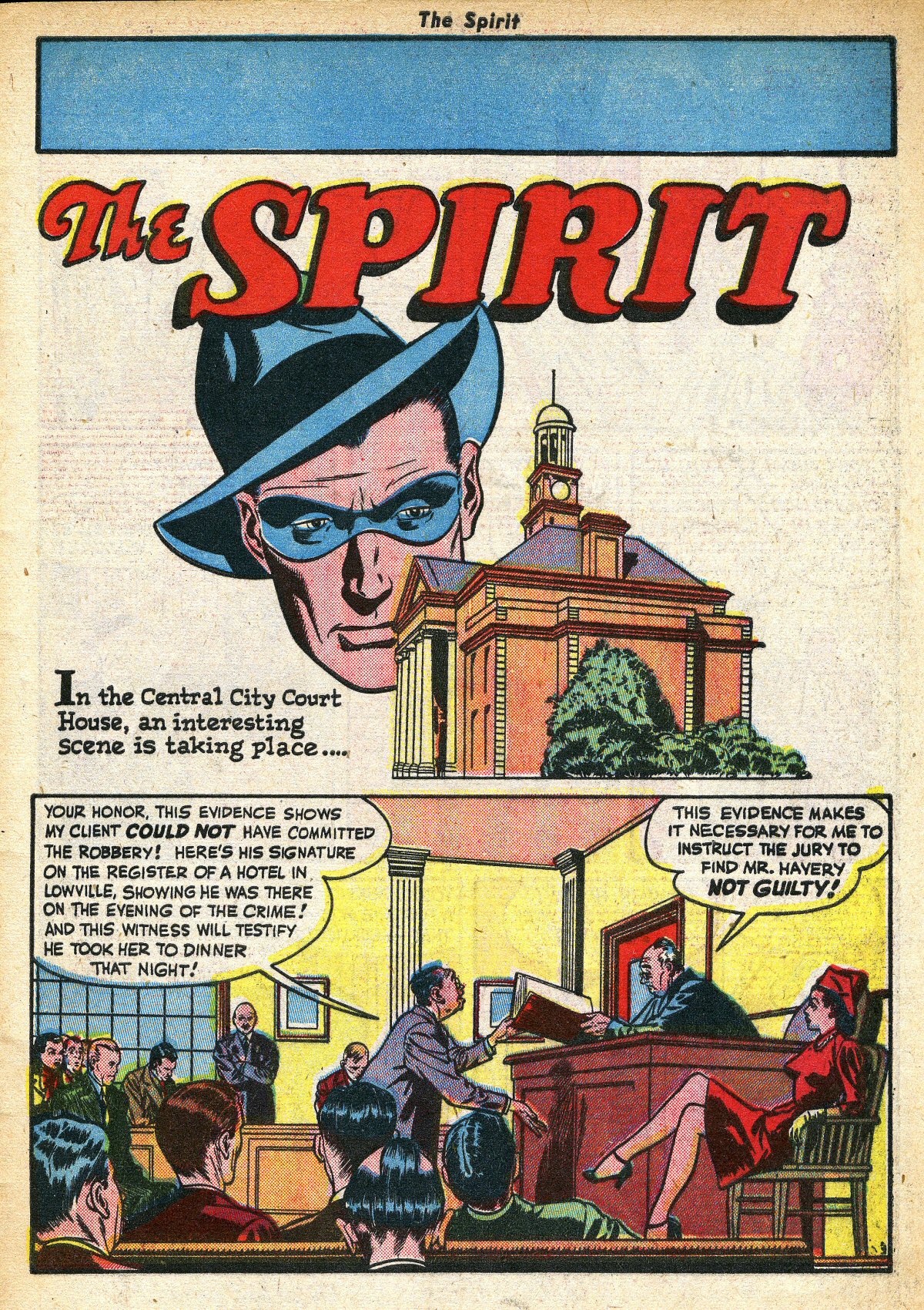 Read online The Spirit (1944) comic -  Issue #14 - 3