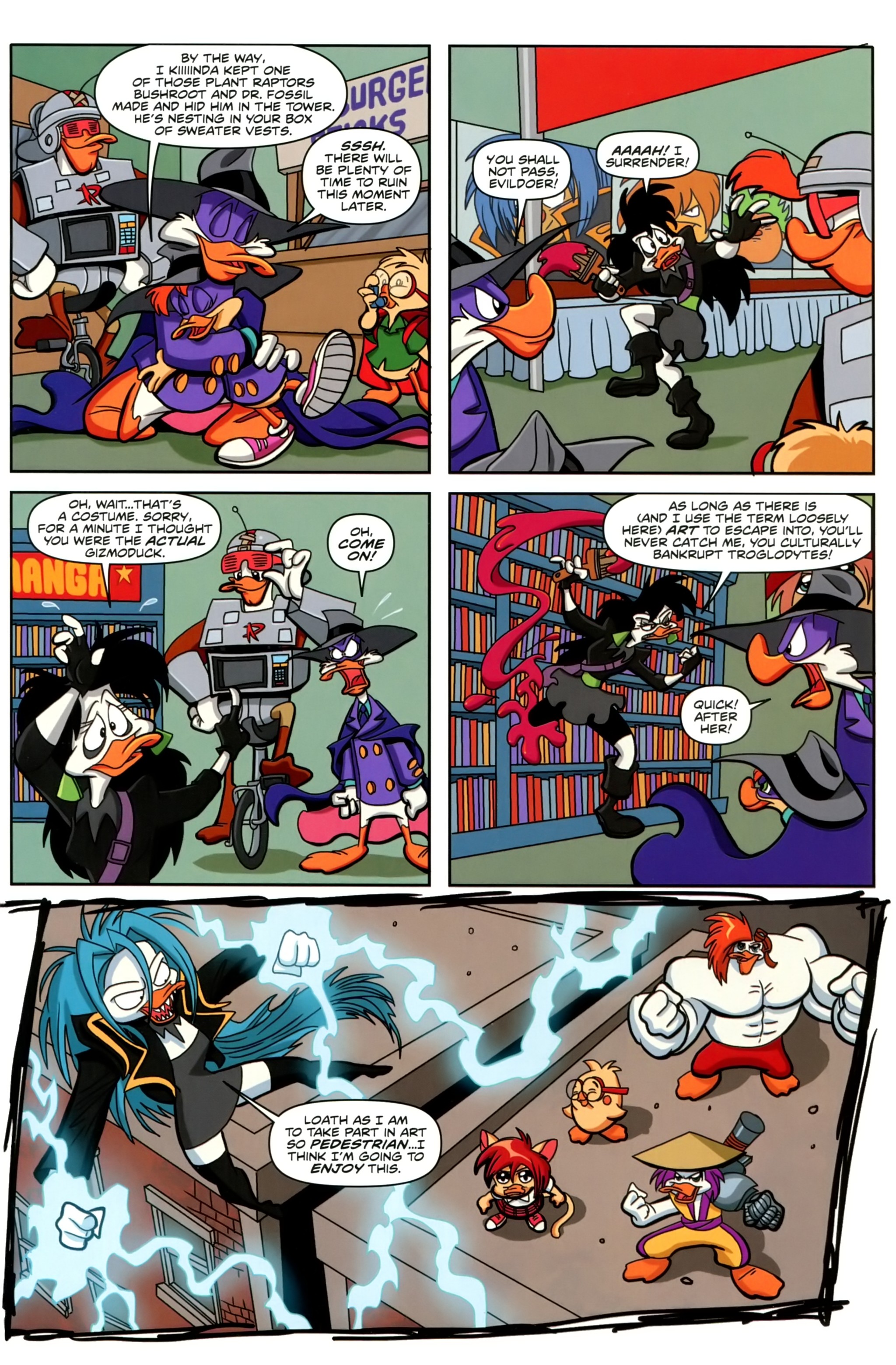 Read online Disney Darkwing Duck comic -  Issue #6 - 21