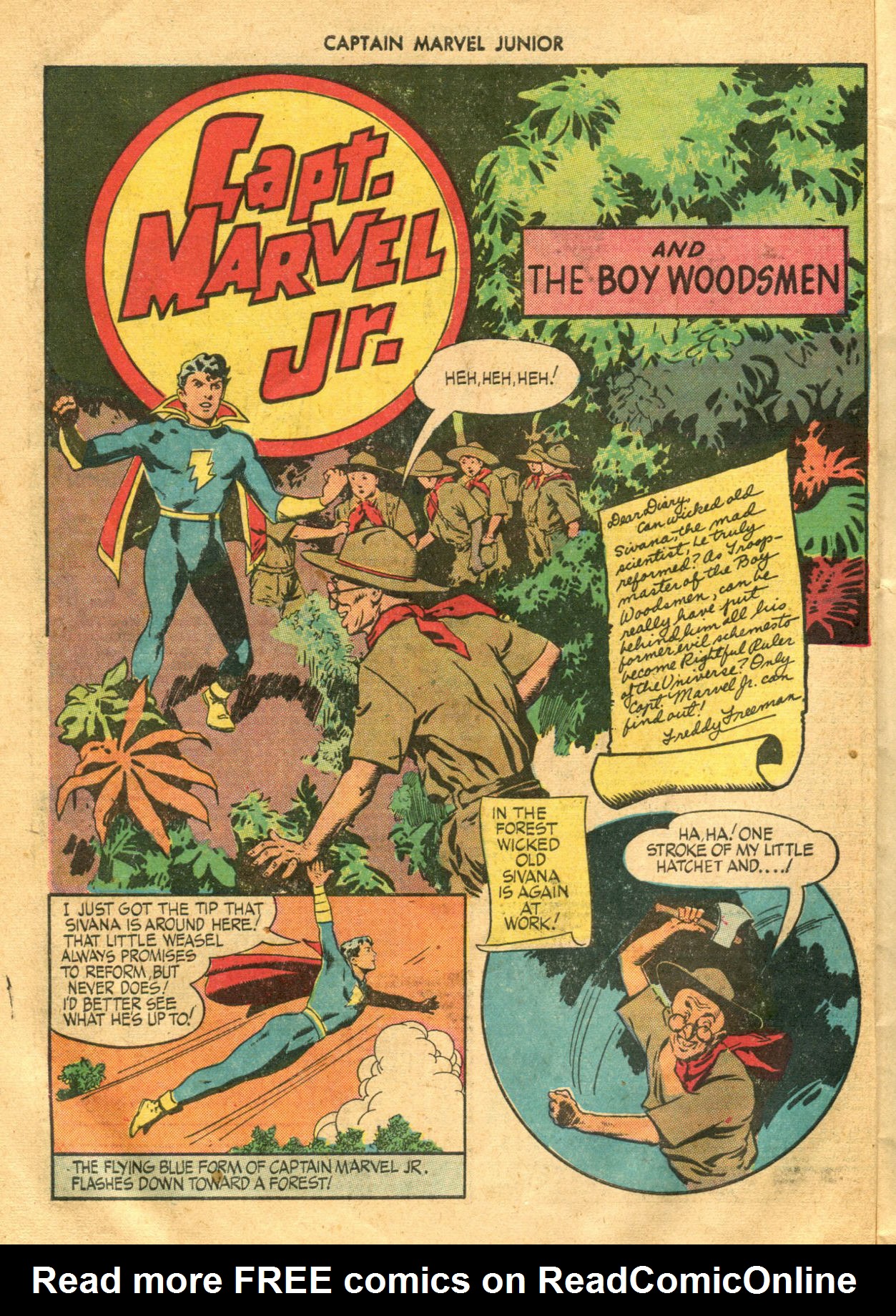 Read online Captain Marvel, Jr. comic -  Issue #21 - 12