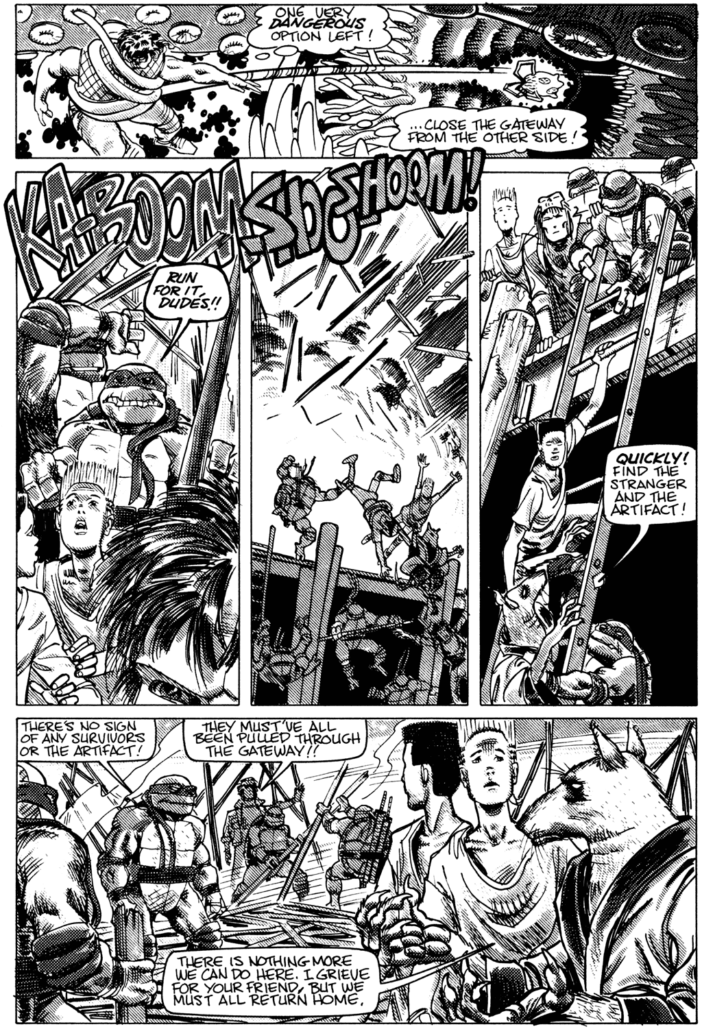 Read online Teenage Mutant Ninja Turtles (1984) comic -  Issue #29 - 31