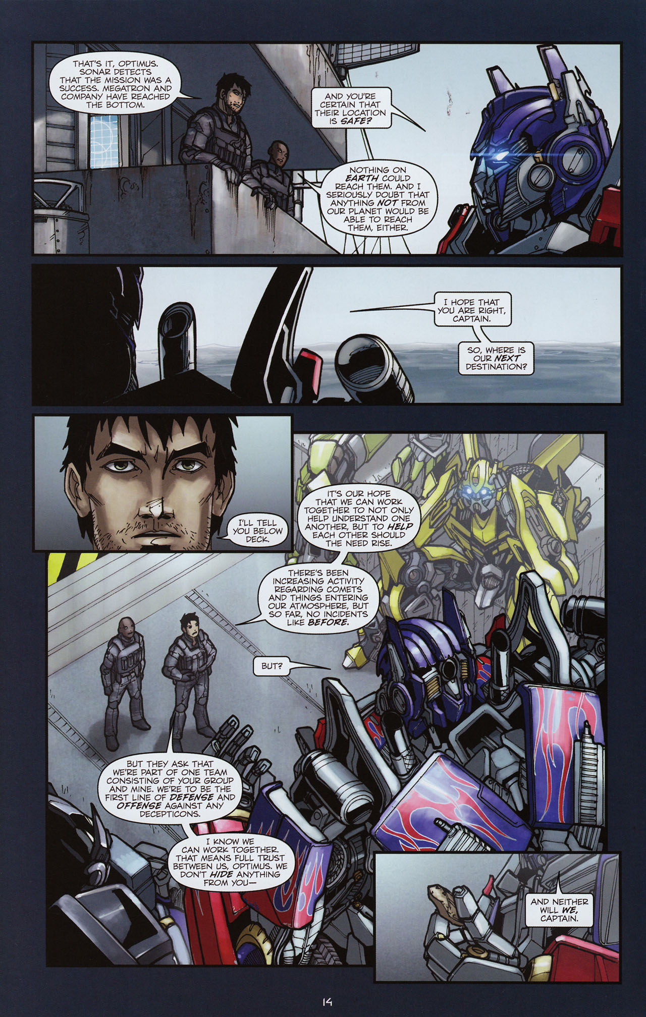 Read online Transformers: Alliance comic -  Issue #3 - 15