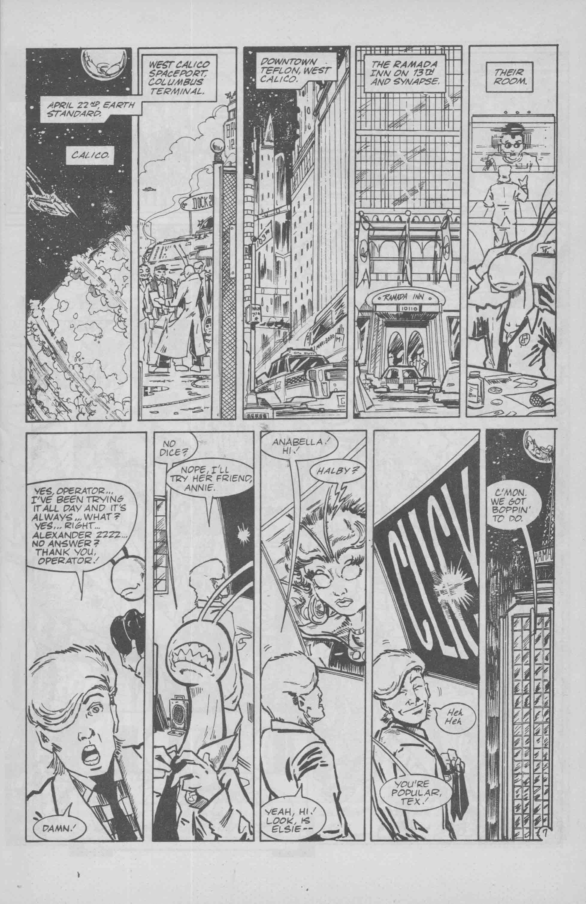 Read online Pirate Corp$! (1987) comic -  Issue #3 - 9
