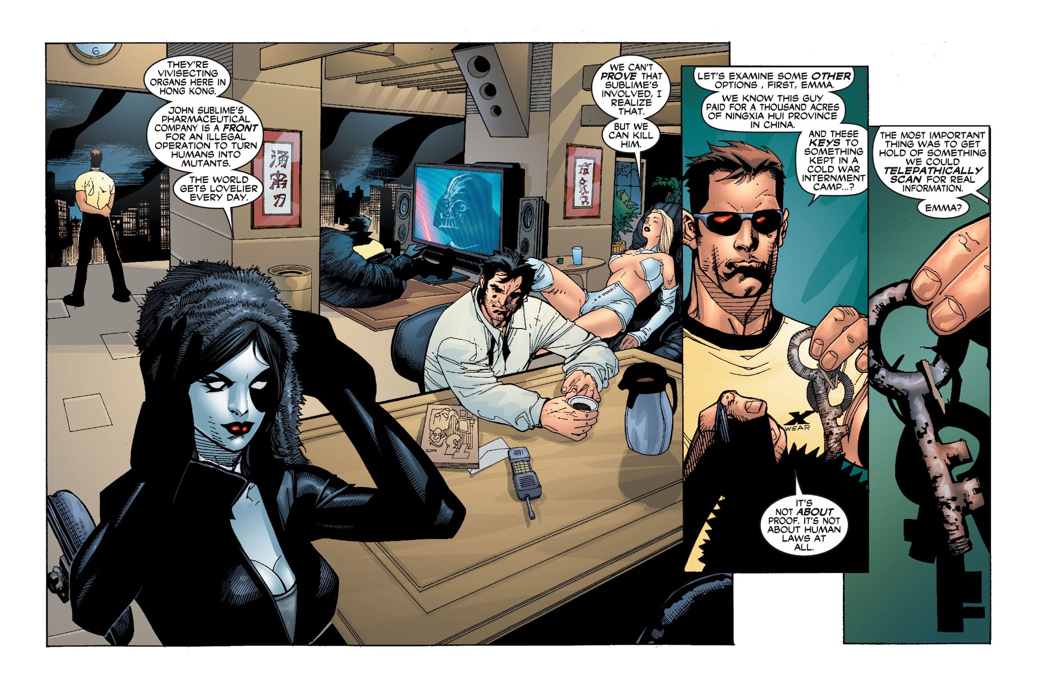 Read online New X-Men (2001) comic -  Issue # _TPB 1 - 117