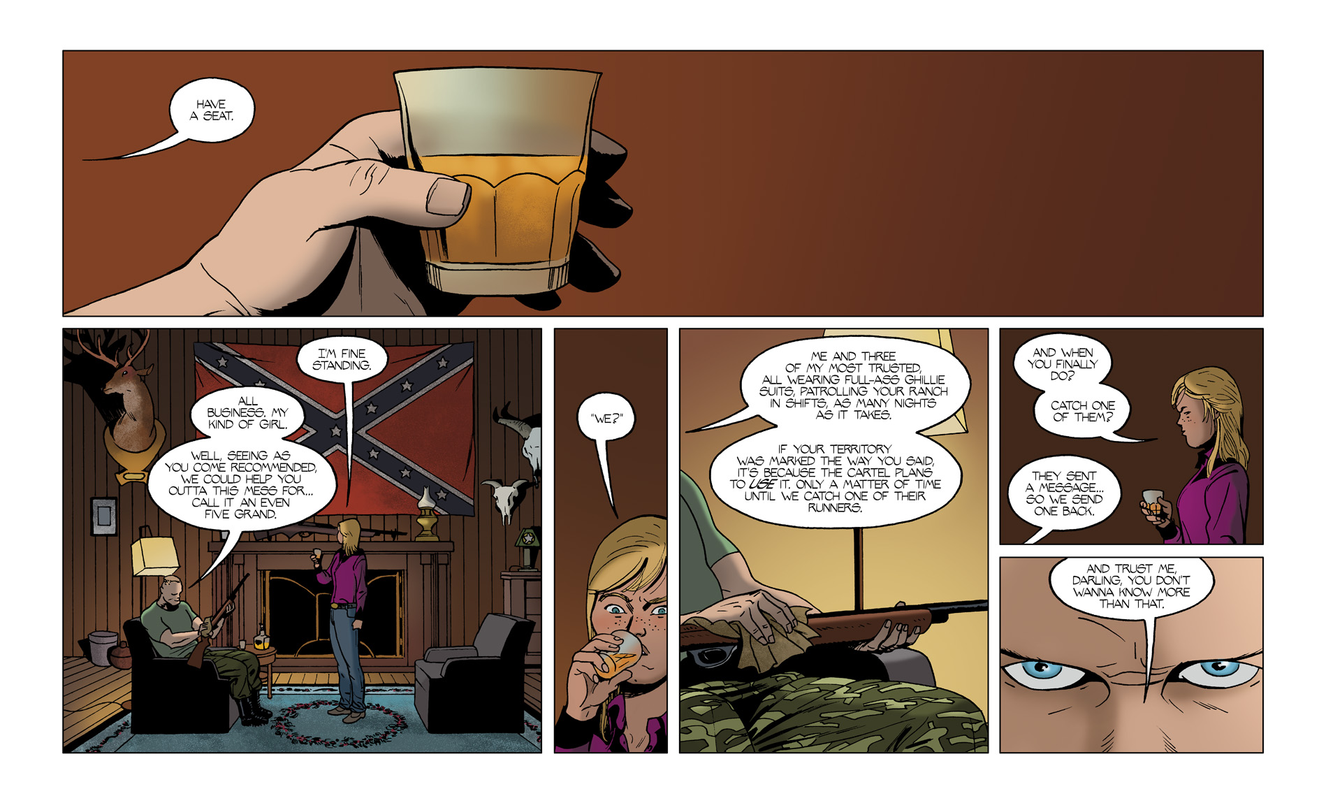 Read online Barrier comic -  Issue #1 - 34