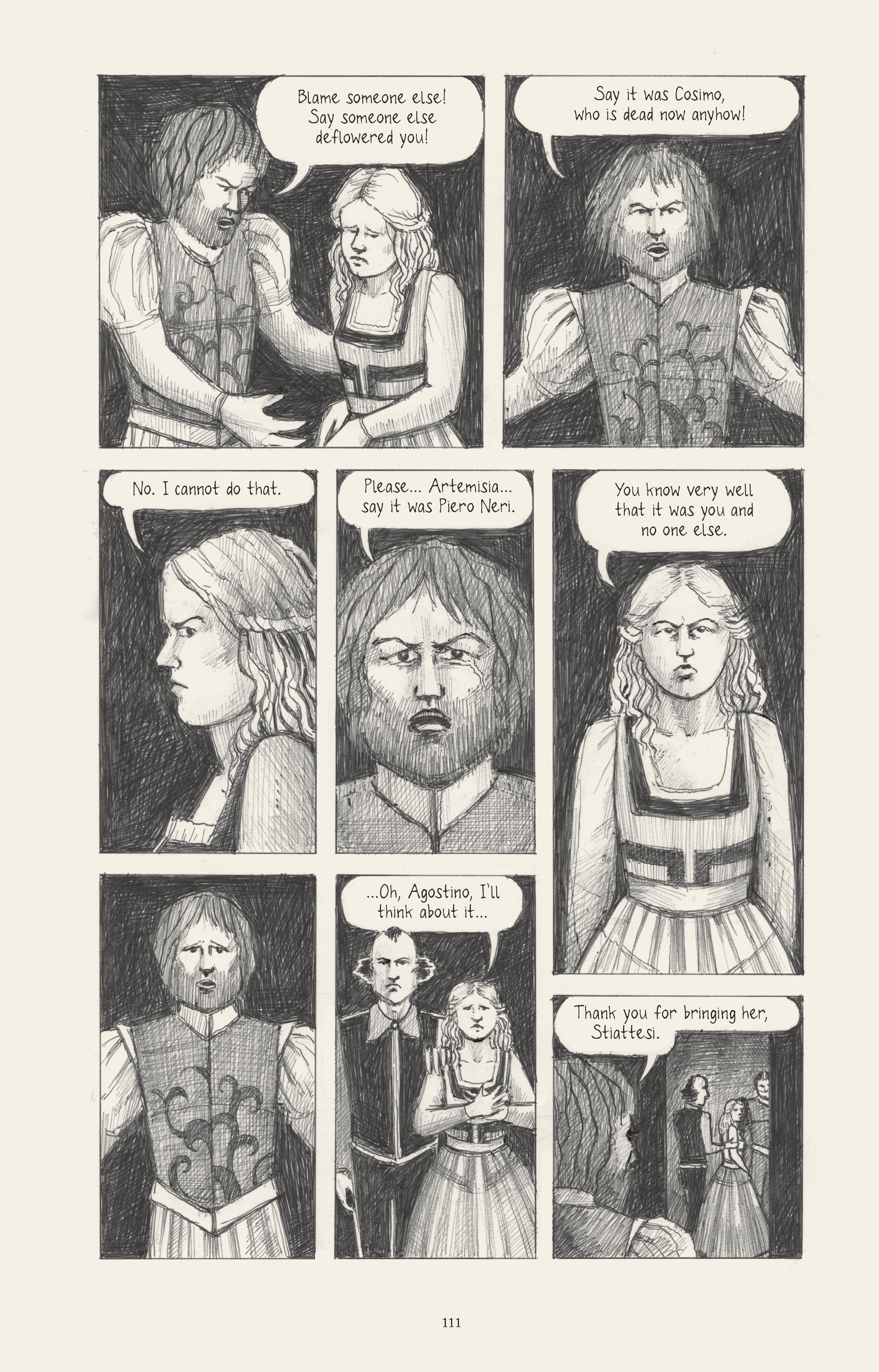 Read online I Know What I Am: The Life and Times of Artemisia Gentileschi comic -  Issue # TPB (Part 2) - 19