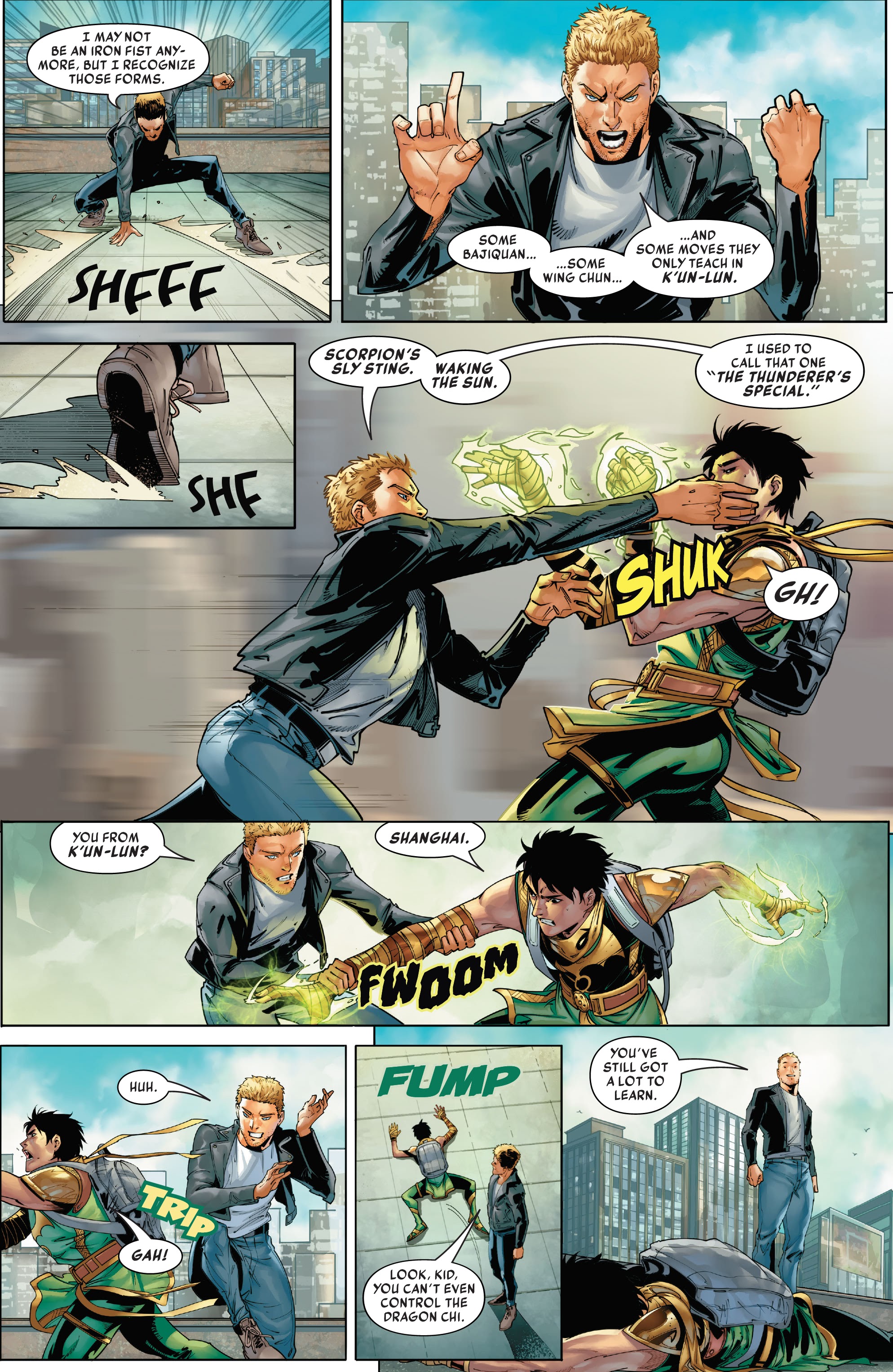 Read online Iron Fist (2022) comic -  Issue #1 - 16