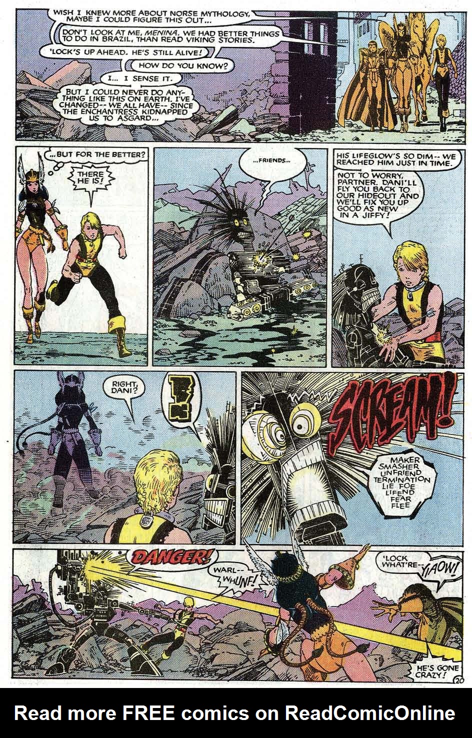 Read online X-Men Annual comic -  Issue #9 - 22