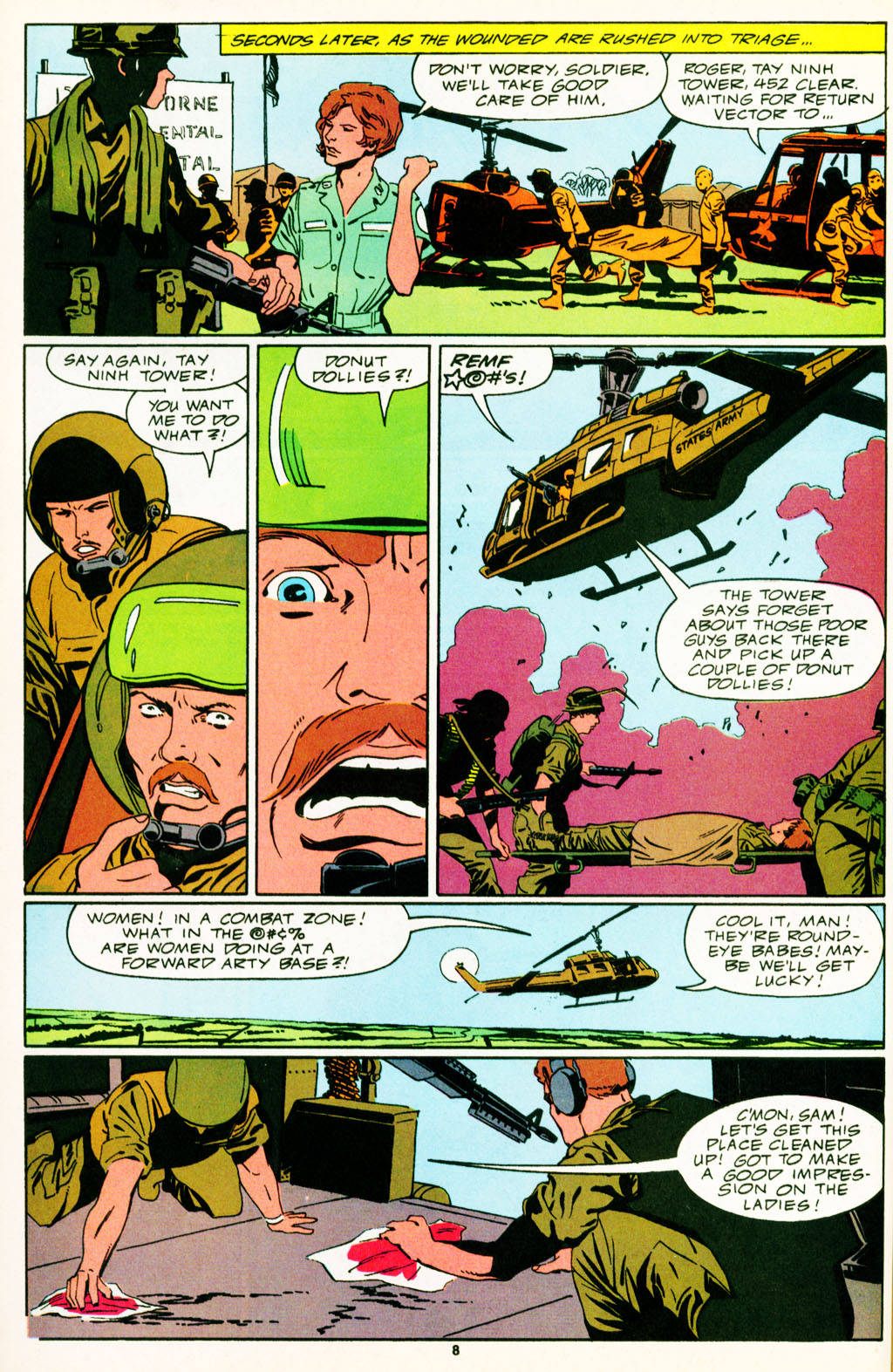 Read online The 'Nam comic -  Issue #49 - 7