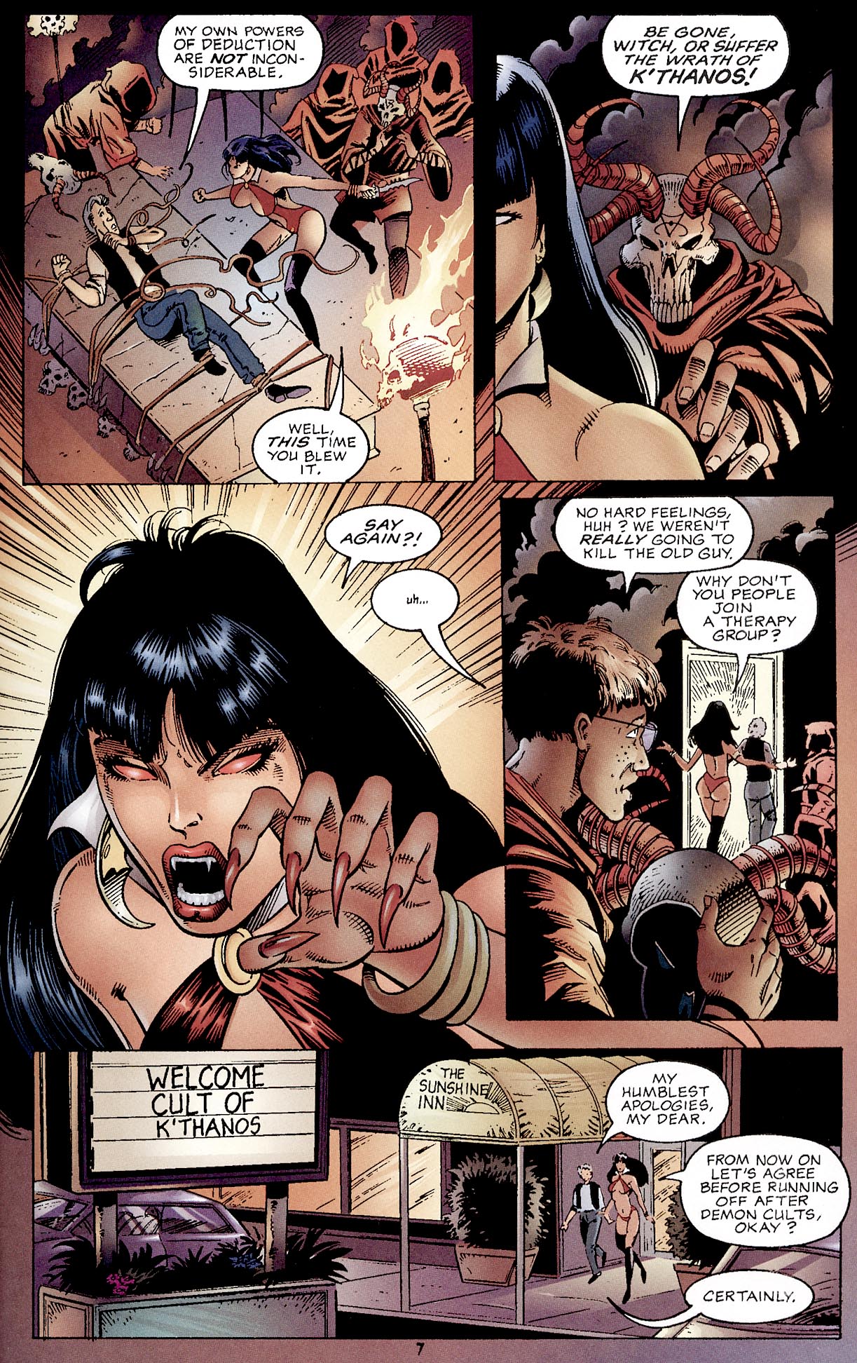 Read online Catwoman/Vampirella: The Furies comic -  Issue # Full - 9