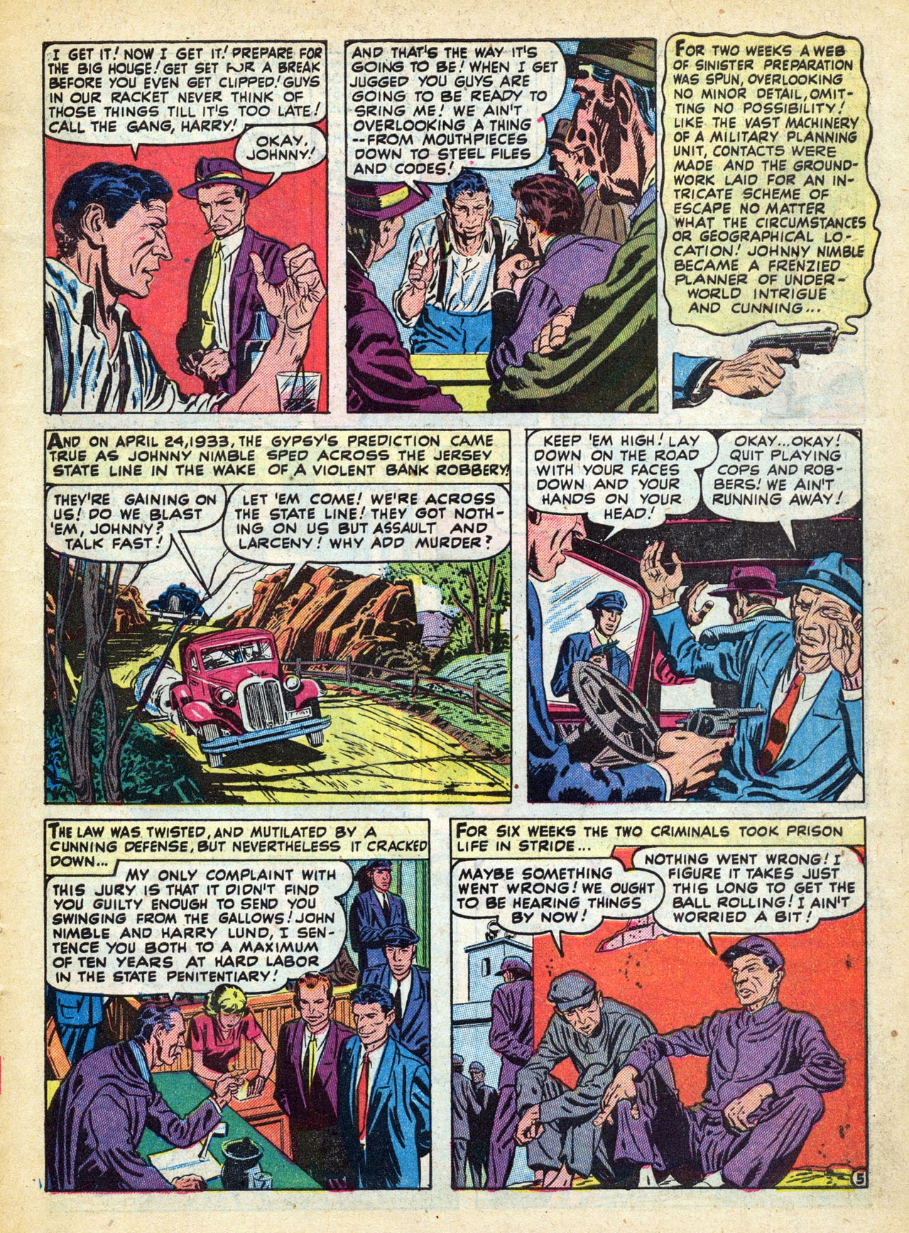 Read online Justice (1947) comic -  Issue #22 - 7