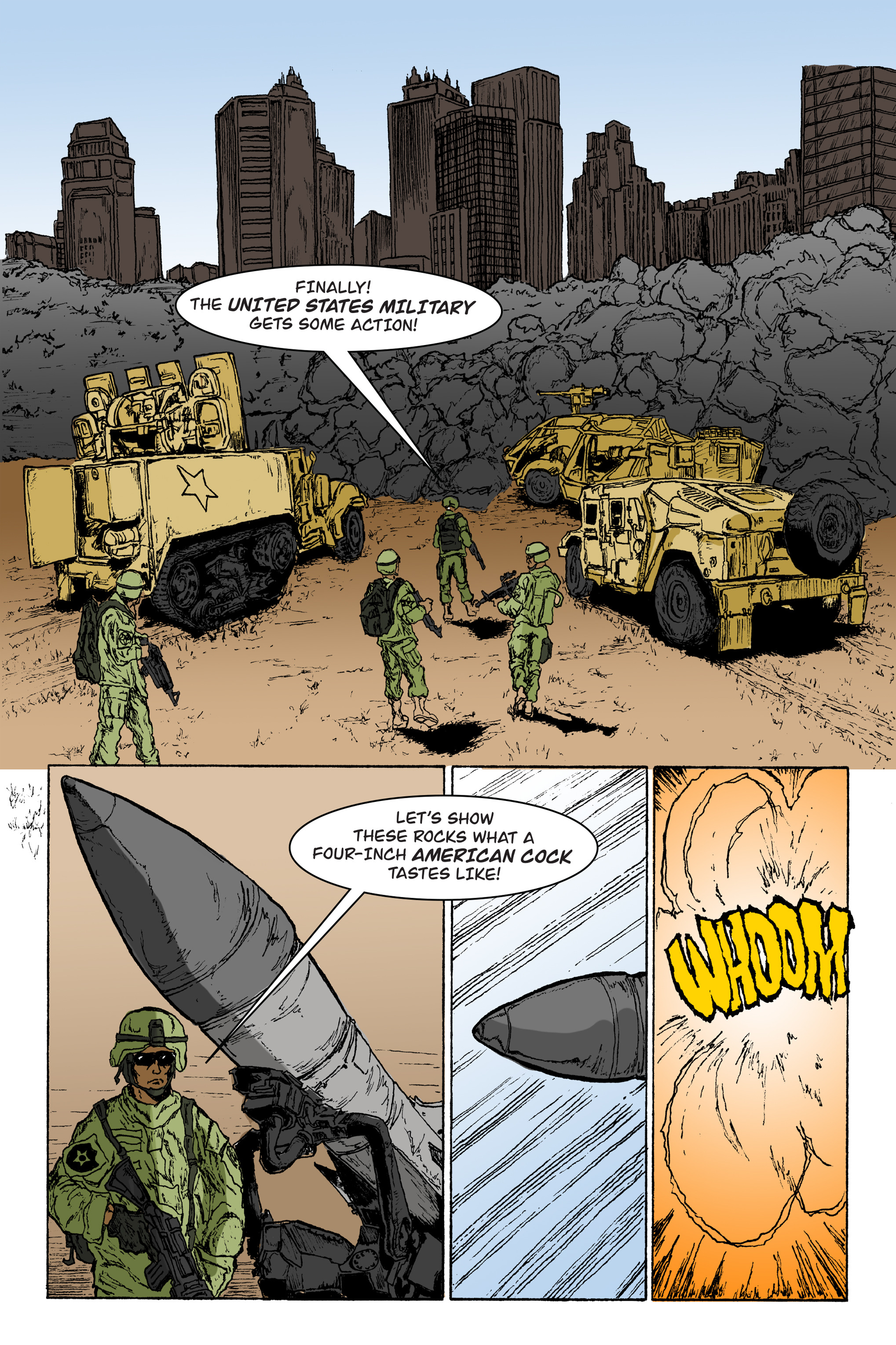 Read online Man vs. Rock comic -  Issue #3 - 9