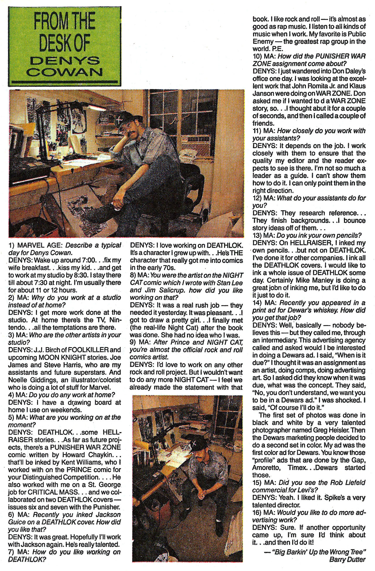 Read online Marvel Age comic -  Issue #112 - 17