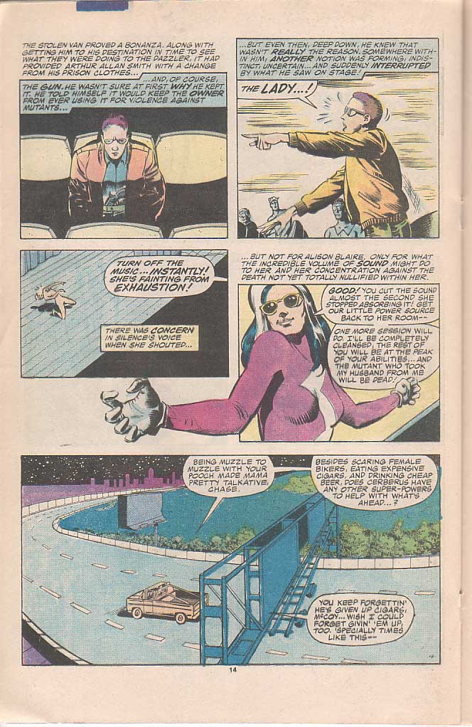 Read online Dazzler (1981) comic -  Issue #42 - 15
